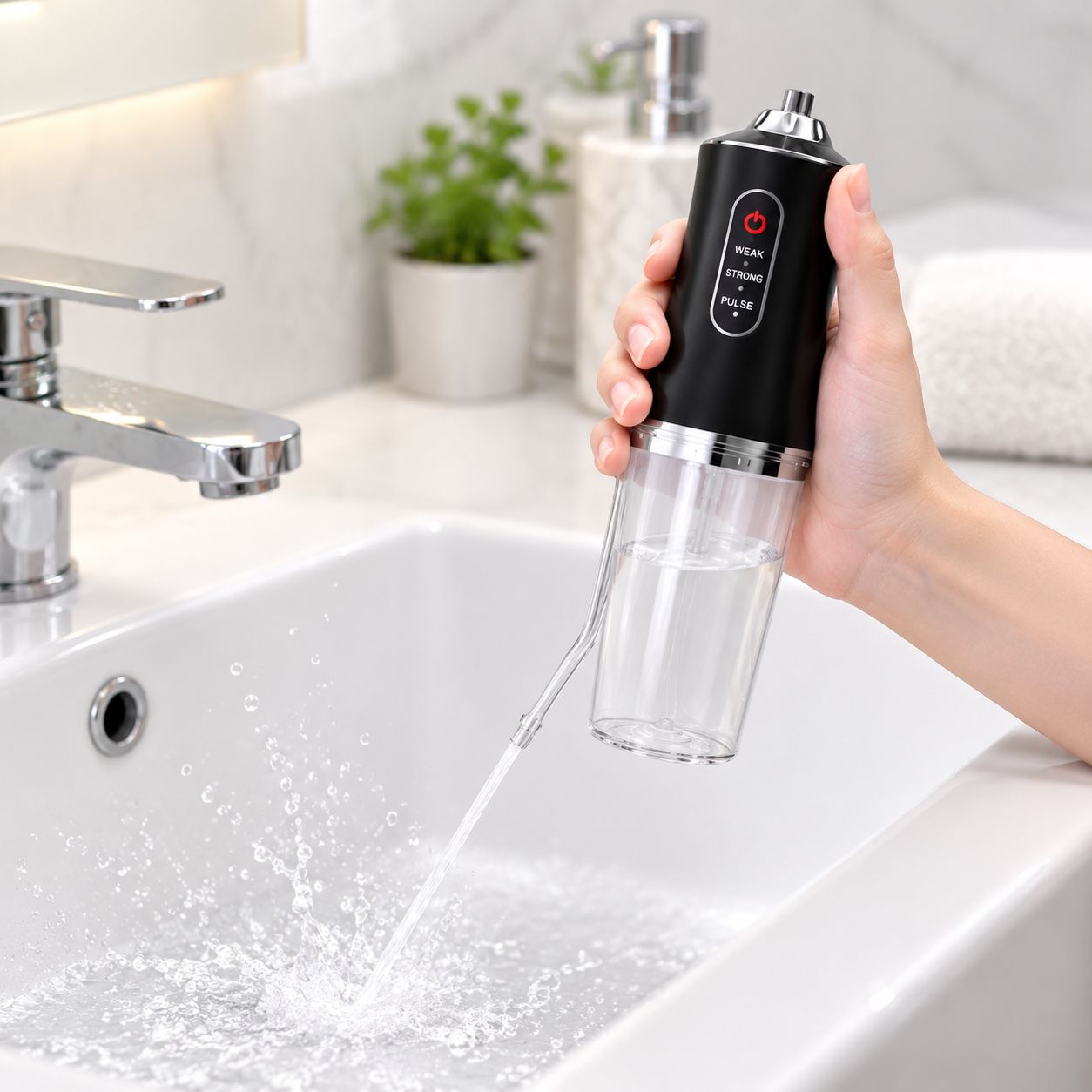 Portable Home Use Dental Flosser