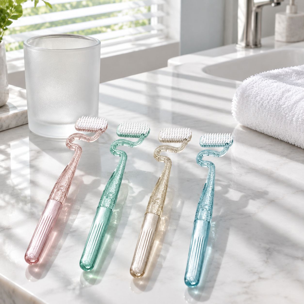 Adult Gum Massaging Soft Bristle Toothbrush