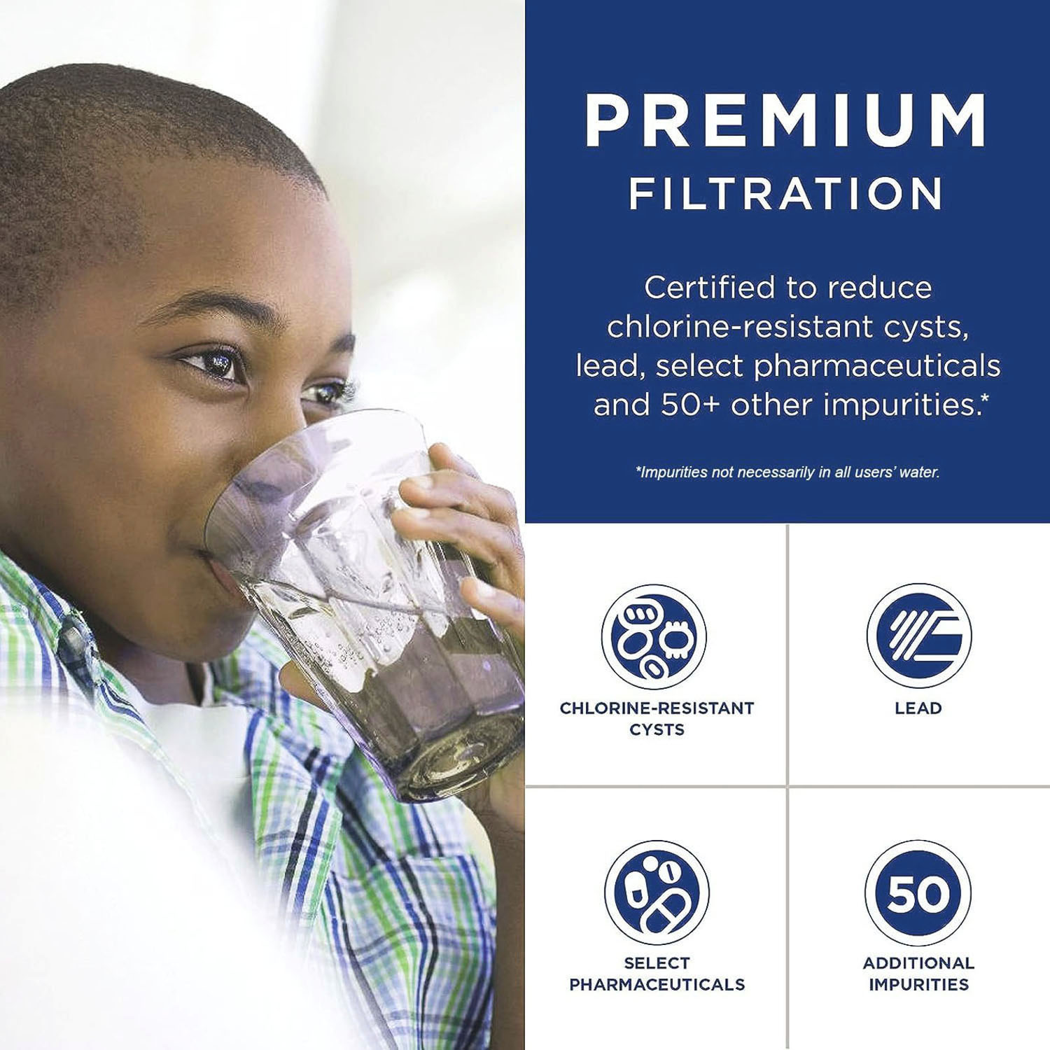 GE XWFE Refrigerator Water Filter,Easy installation,White
