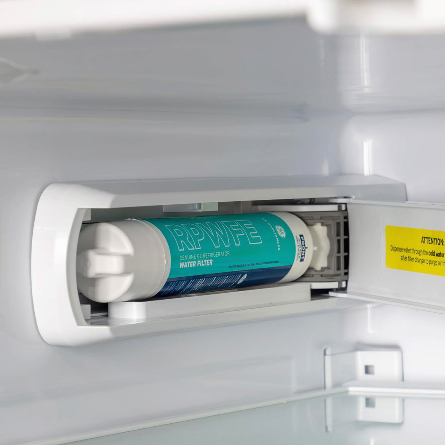 GE RPWFE Refrigerator Water Filter,Built-in CHIP