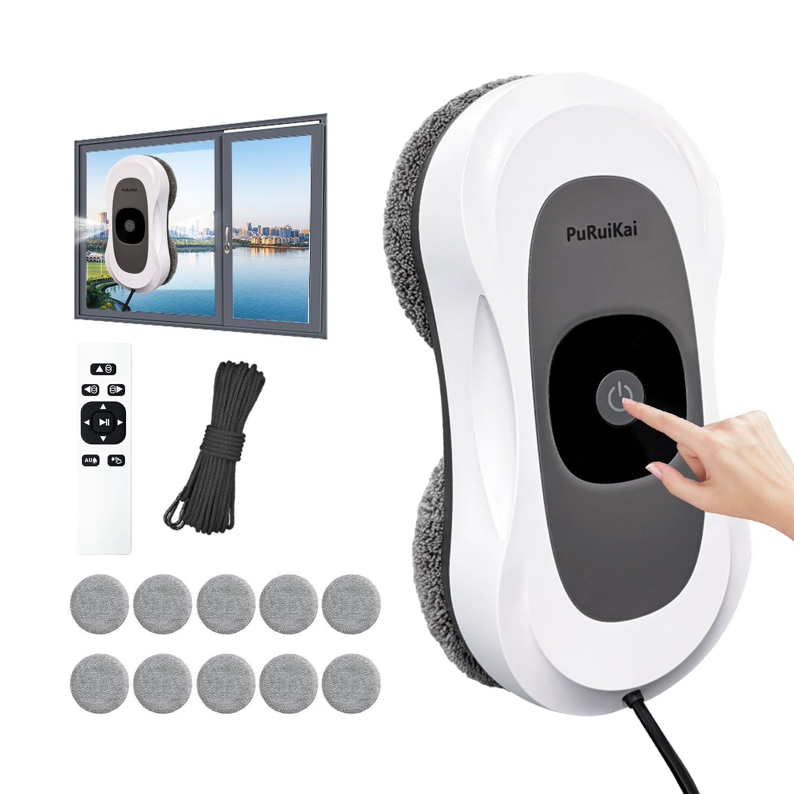 PuRuiKai Smart Window Cleaning Robot - Image 2