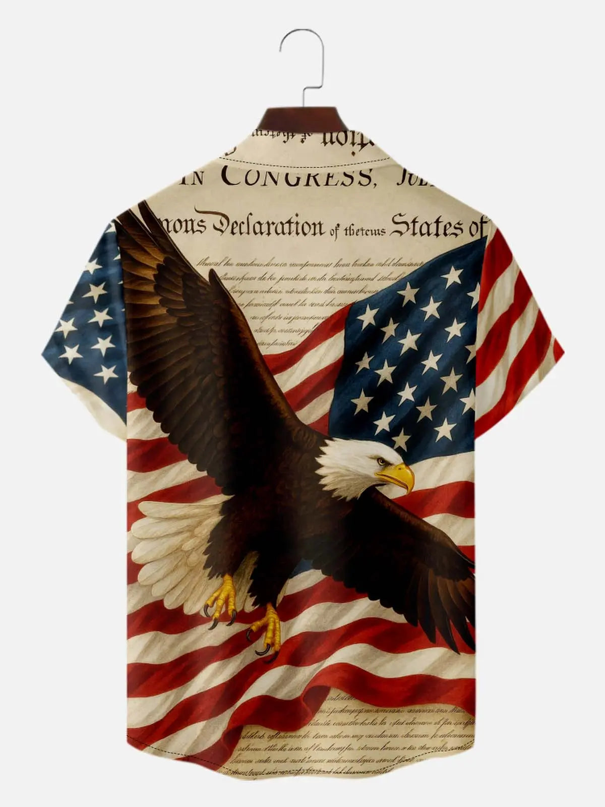 Men's Constitution Eagle Glory Short Sleeve Shirt