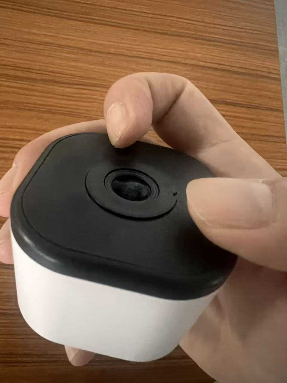 Window camera close-up
