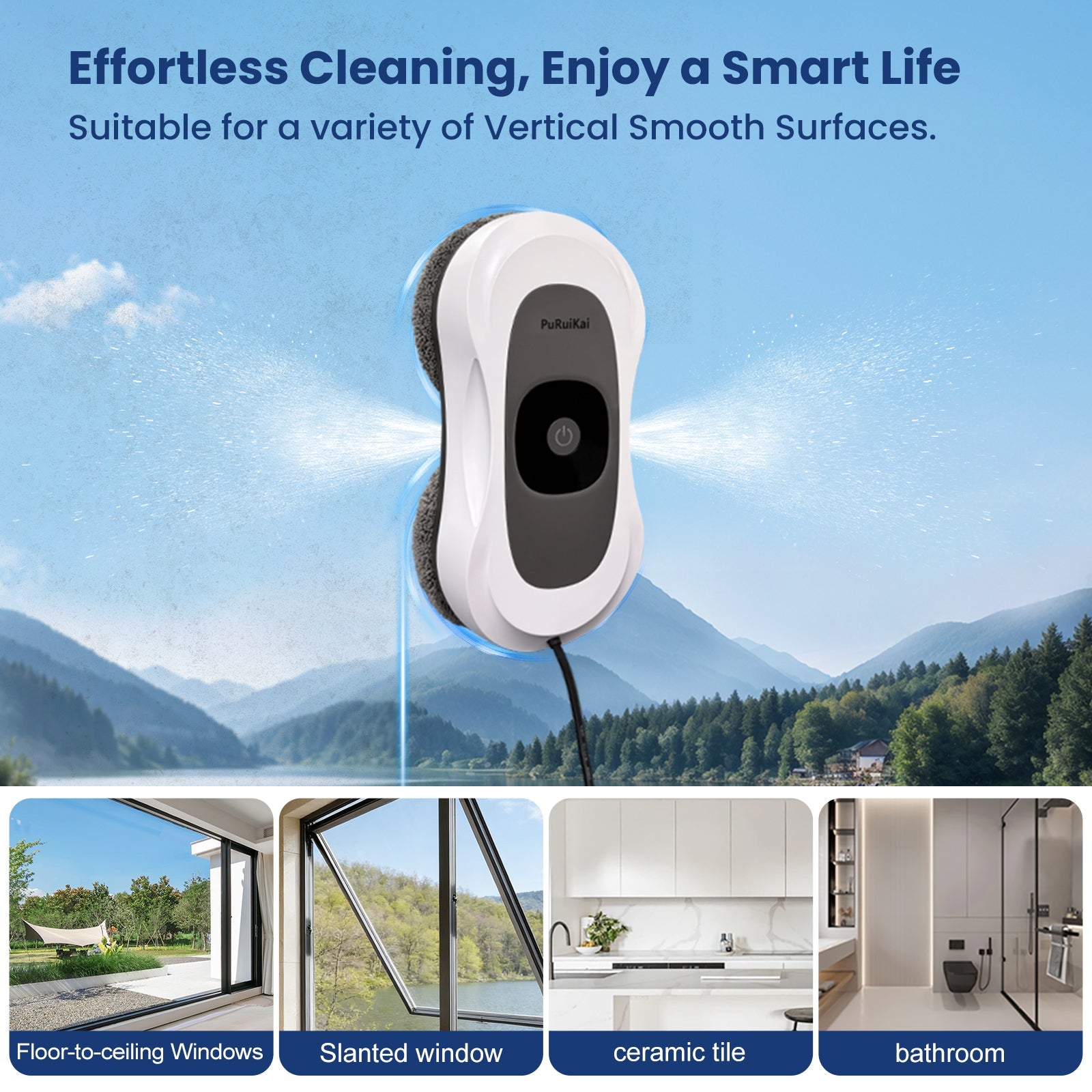 PuRuiKai Smart Window Cleaning Robot - Image 6