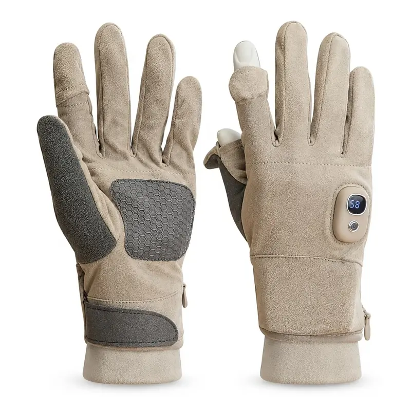 Rechargeable Heated Gloves – 3000mAh, 5 Heat Levels, Touchscreen