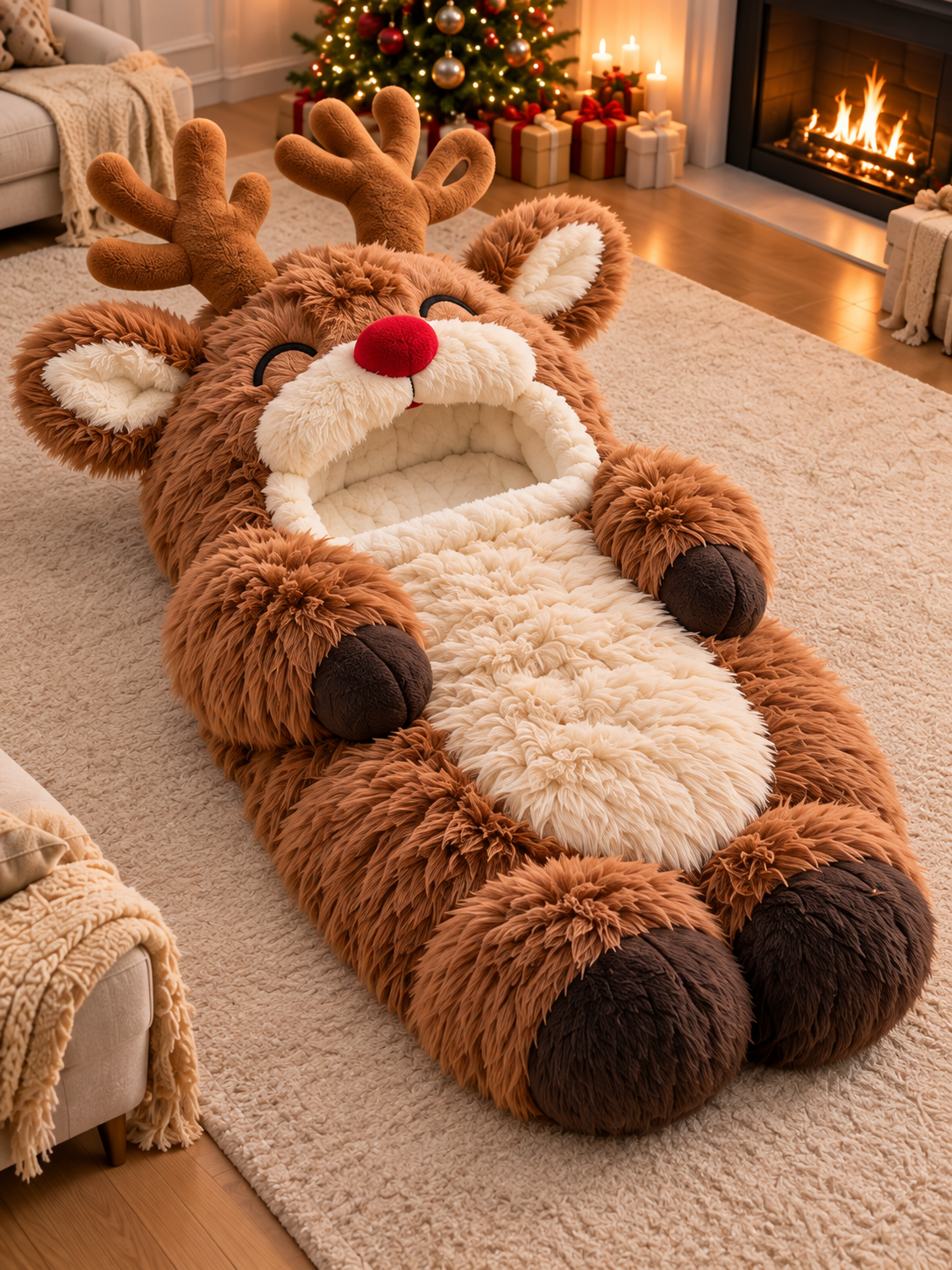 Magical Christmas 3D-Shaped Sleeping Bag Collection