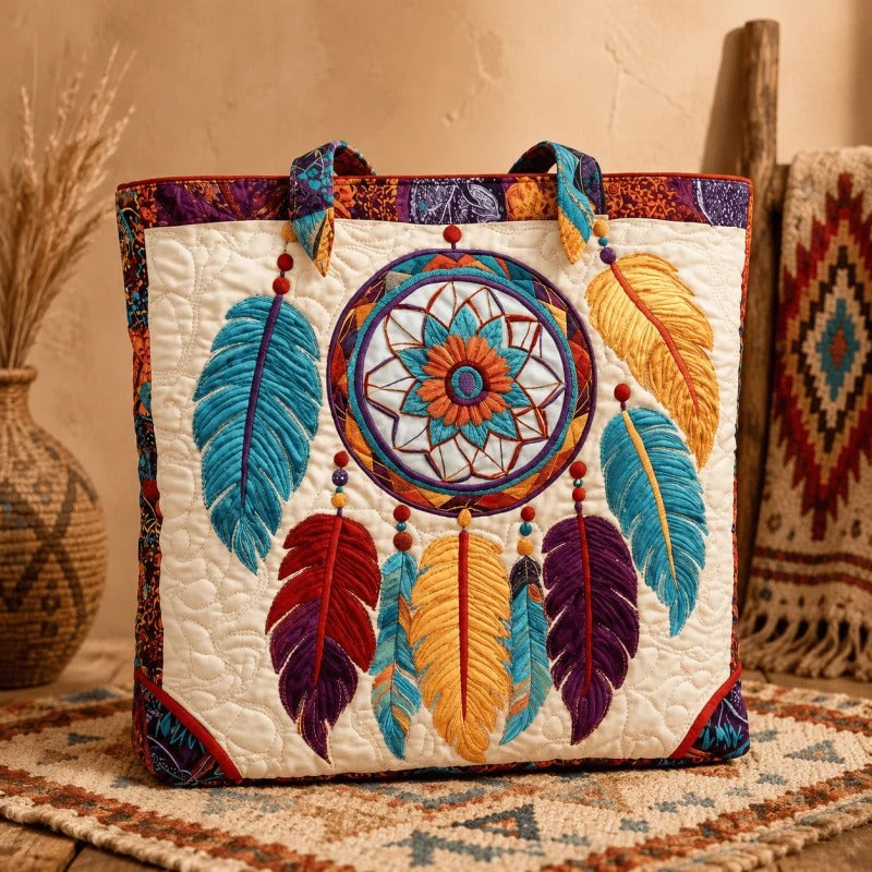 ✨Last Day 90% OFF✨Native American Quilted Tote Bag