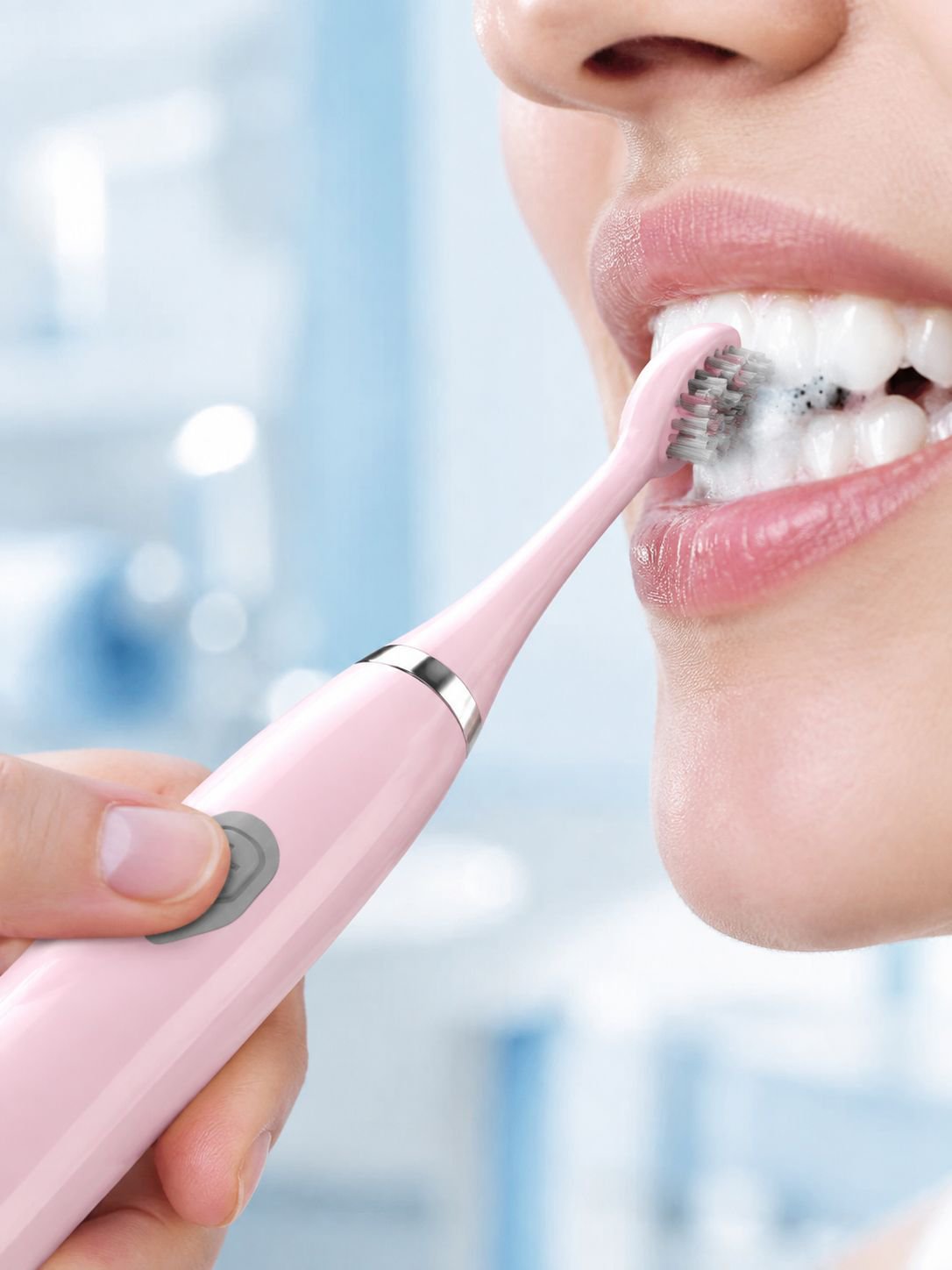Multiple Hilton electric toothbrushes for family use