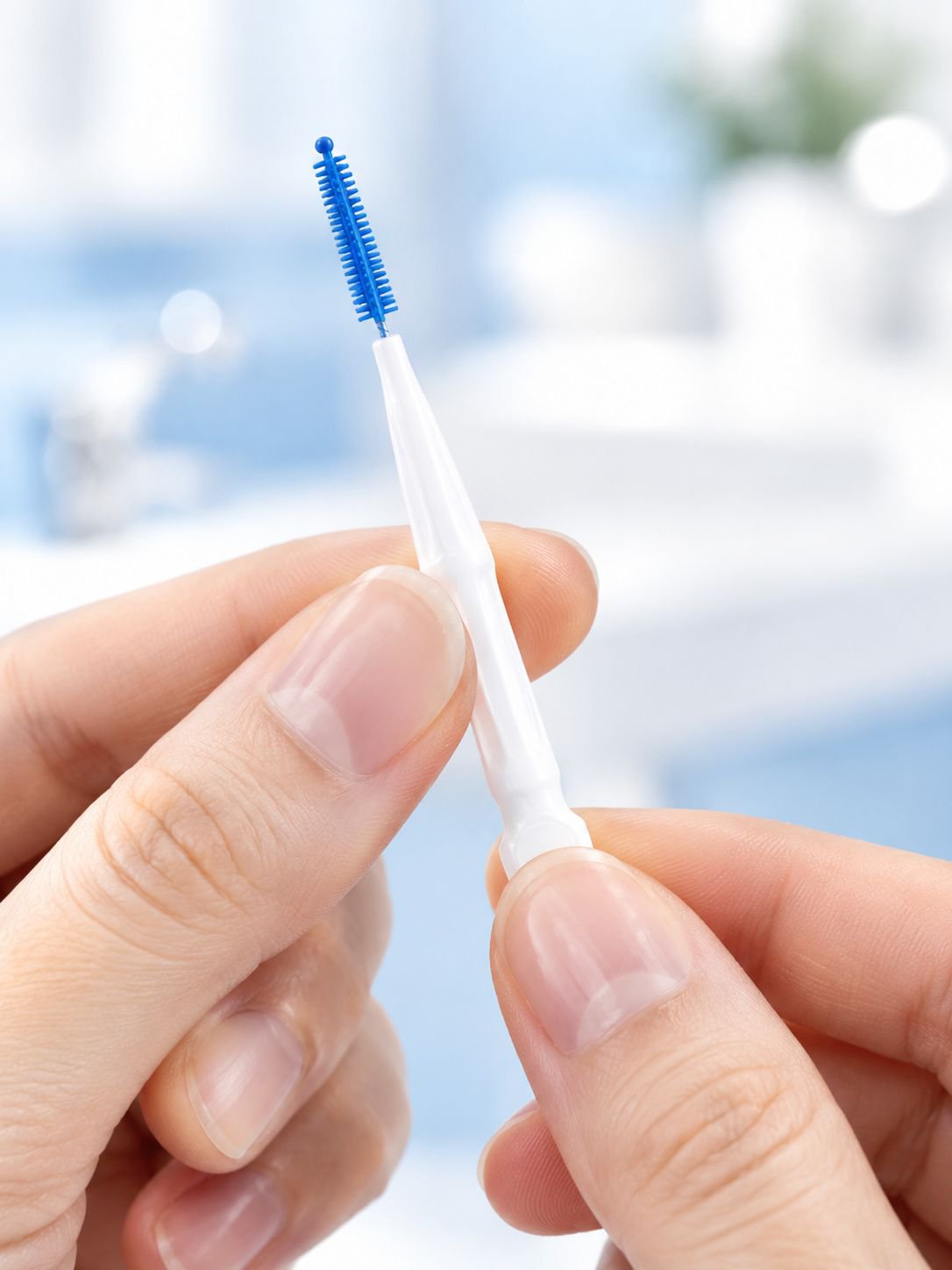 Easy-to-use disposable interdental brushes for dental hygiene