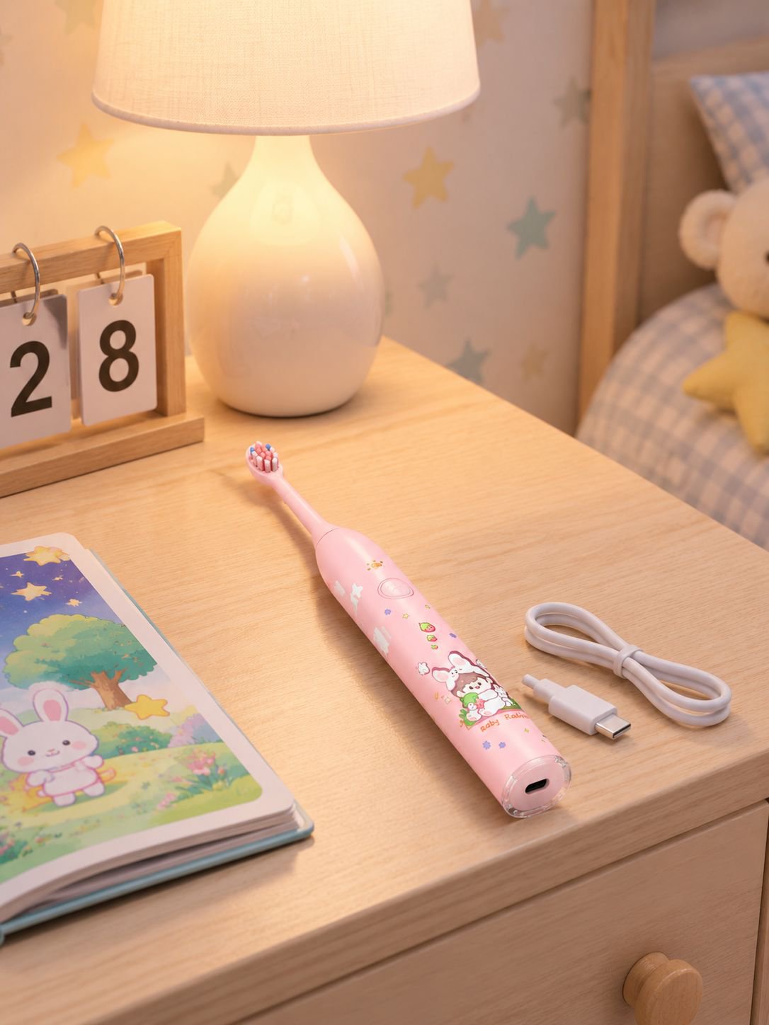 Oaks rechargeable toothbrush for babies and children