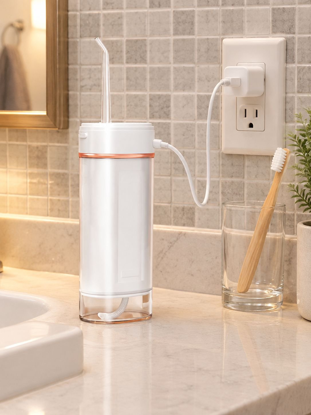 Portable electric dental plaque and tartar remover