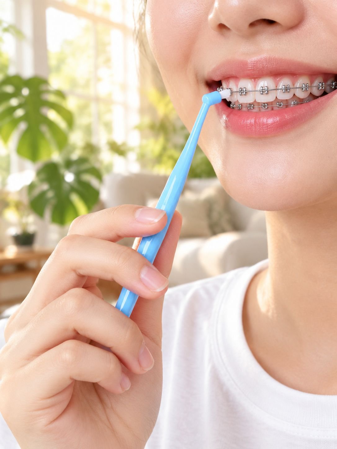 Specialized toothbrush for orthodontic appliances and hard-to-reach areas