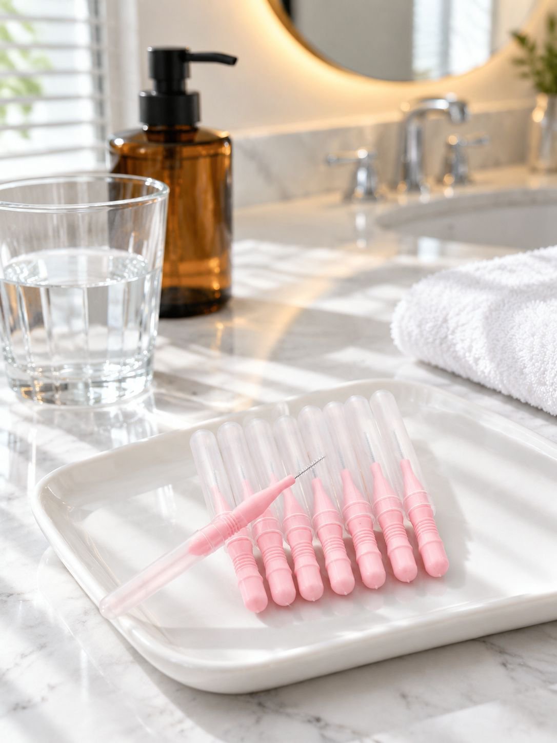Easy-to-use interdental cleaning tool for oral health