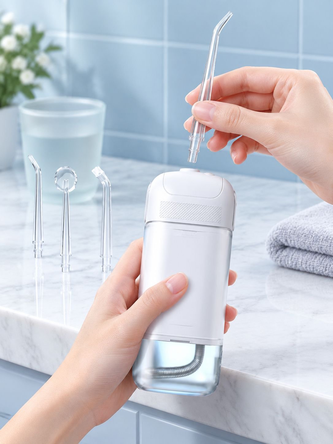 Easy-to-Use Oral Irrigator with Ergonomic Design