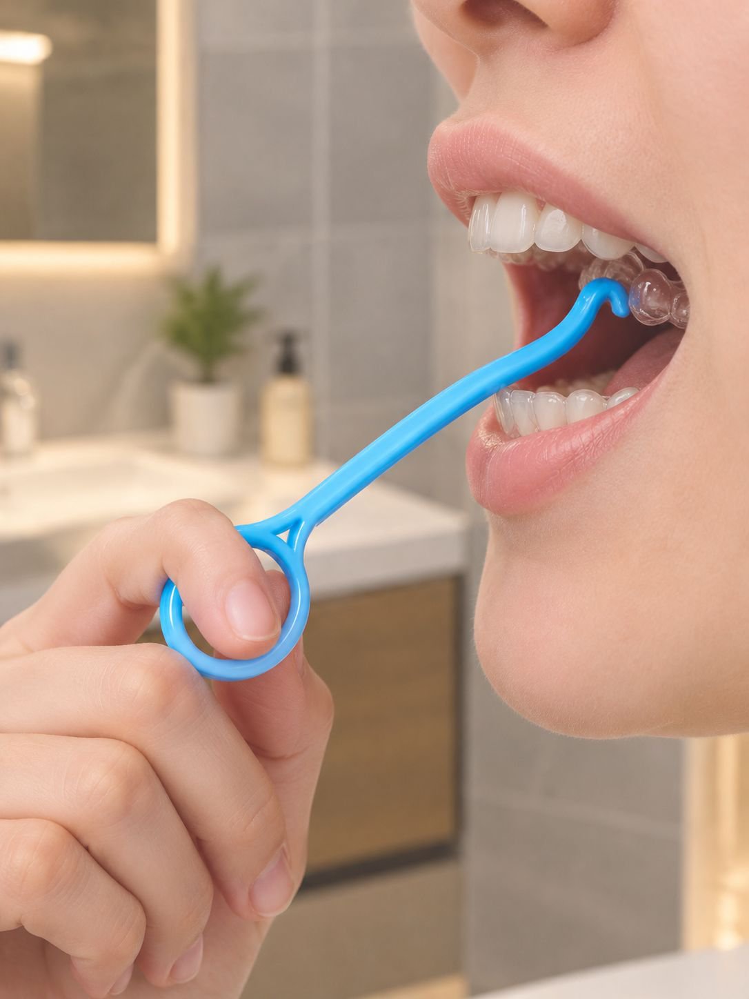 Invisible braces remover tool for Invisalign aligners