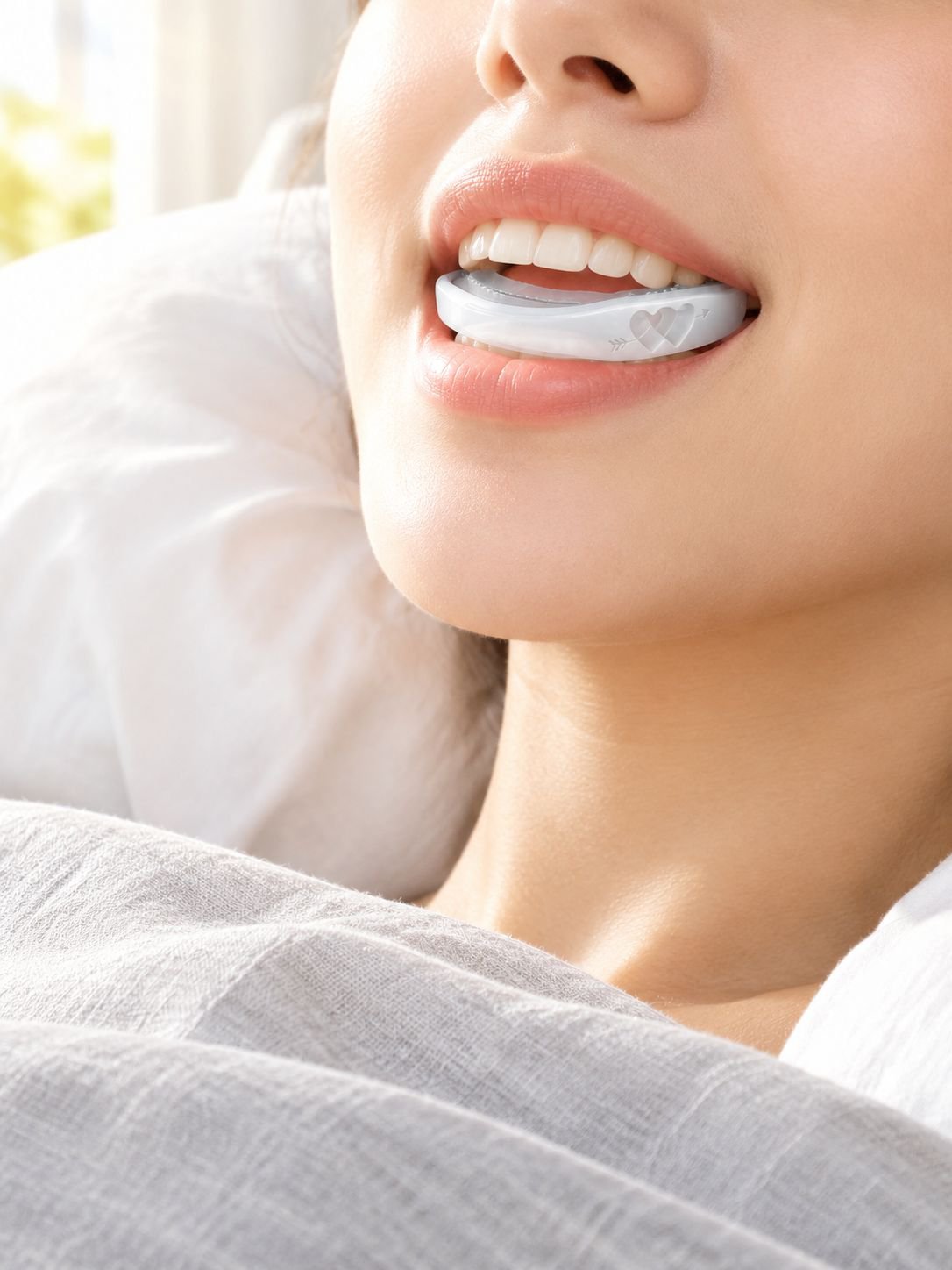 Comfortable anti-snoring mouthpiece for restful sleep