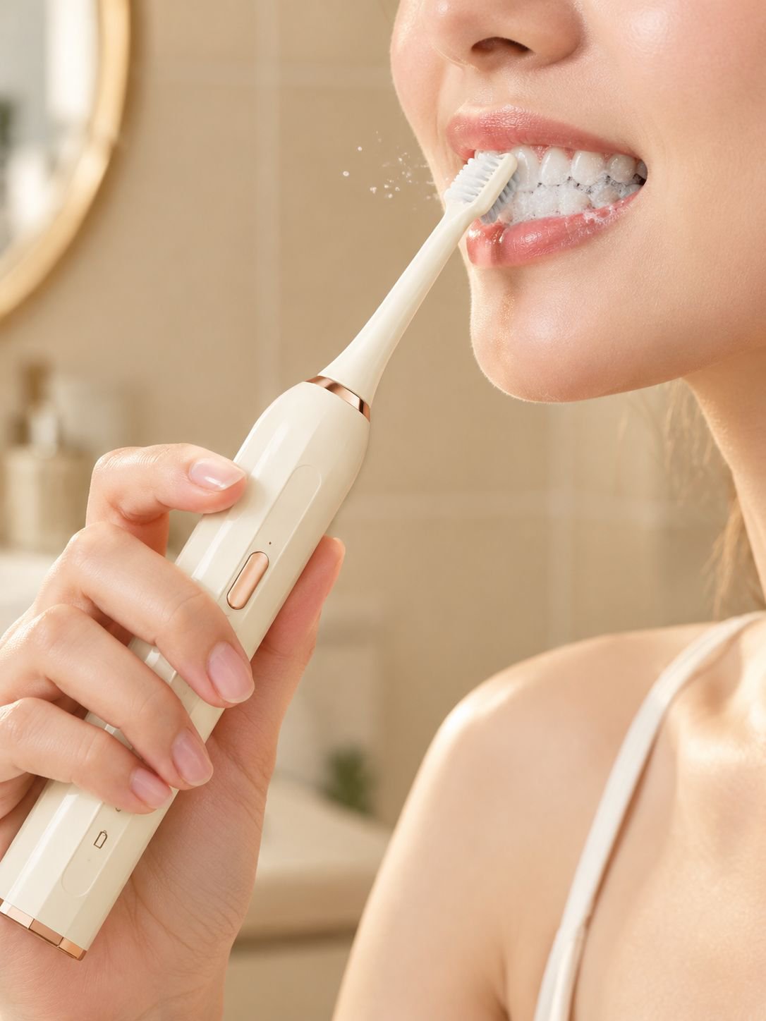 Waterproof electric toothbrush suitable for daily use