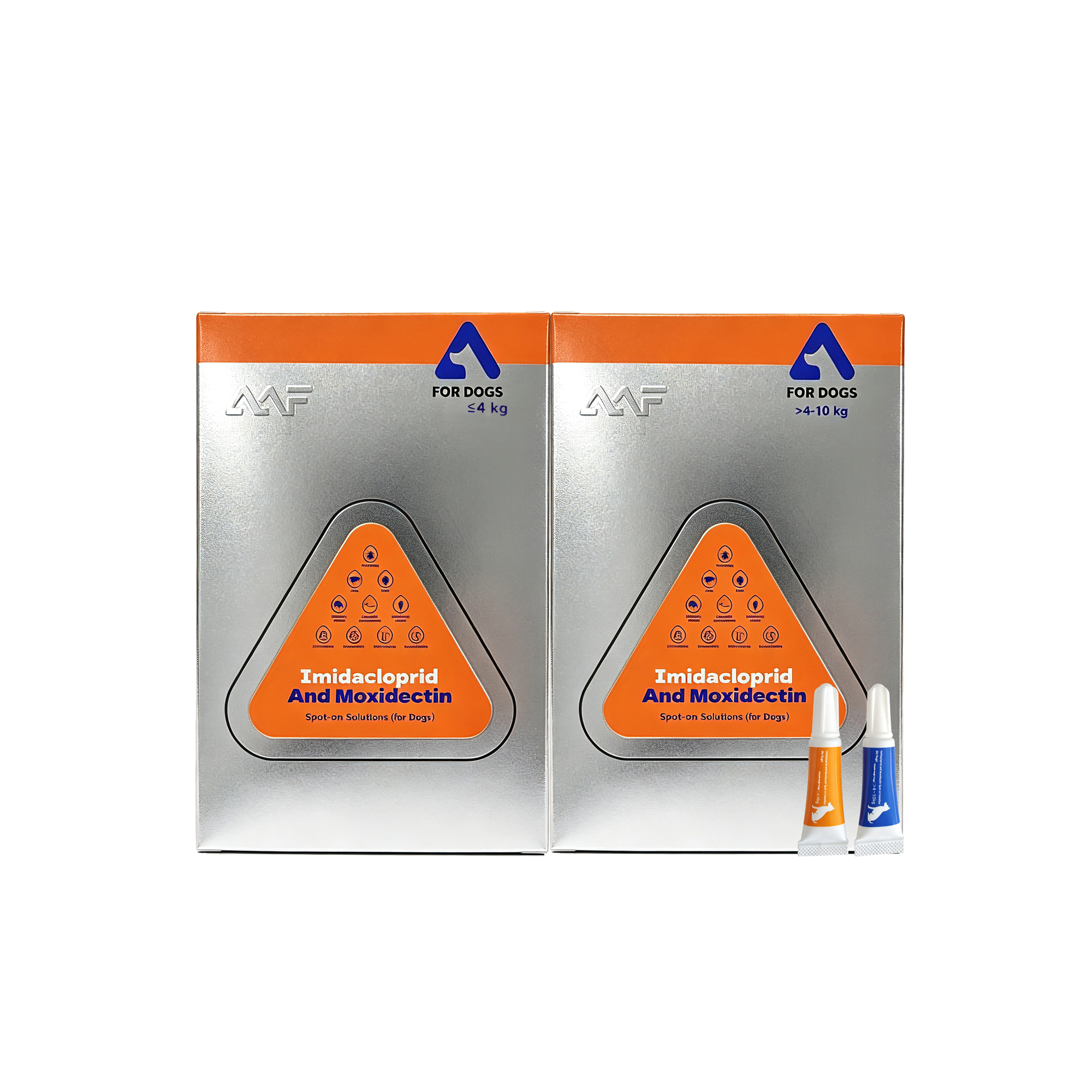 Imidacloprid & Moxidectin Spot-on Solution for Dogs — Broad-Spectrum Protection Against Fleas, Parasites, Ear Mites & Heartworm