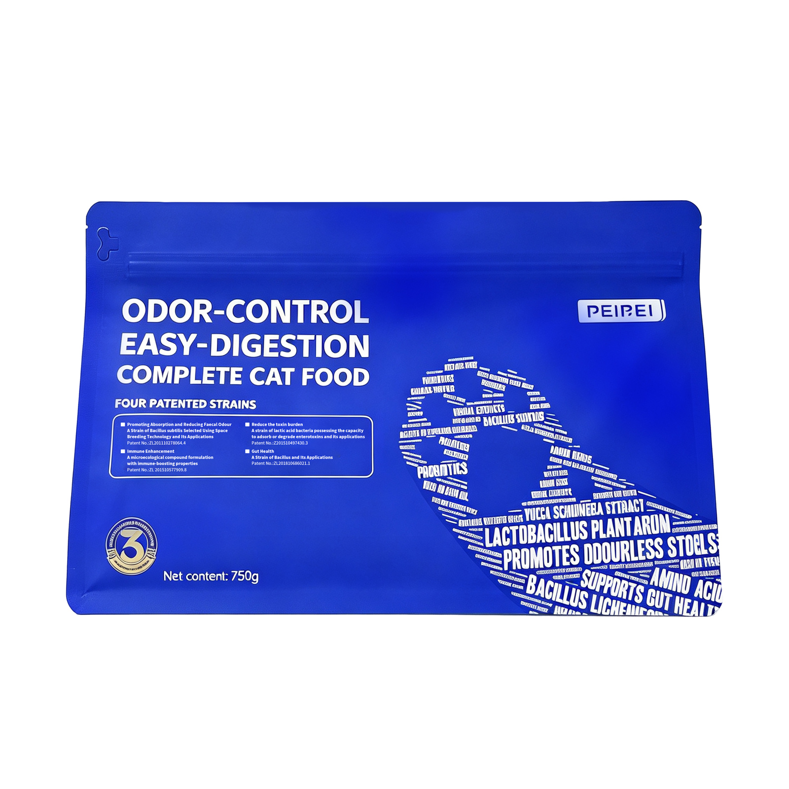 Cat Food + Fish Oil Bundle – Skin, Coat & Joint Support, 750g + 100 Softgels