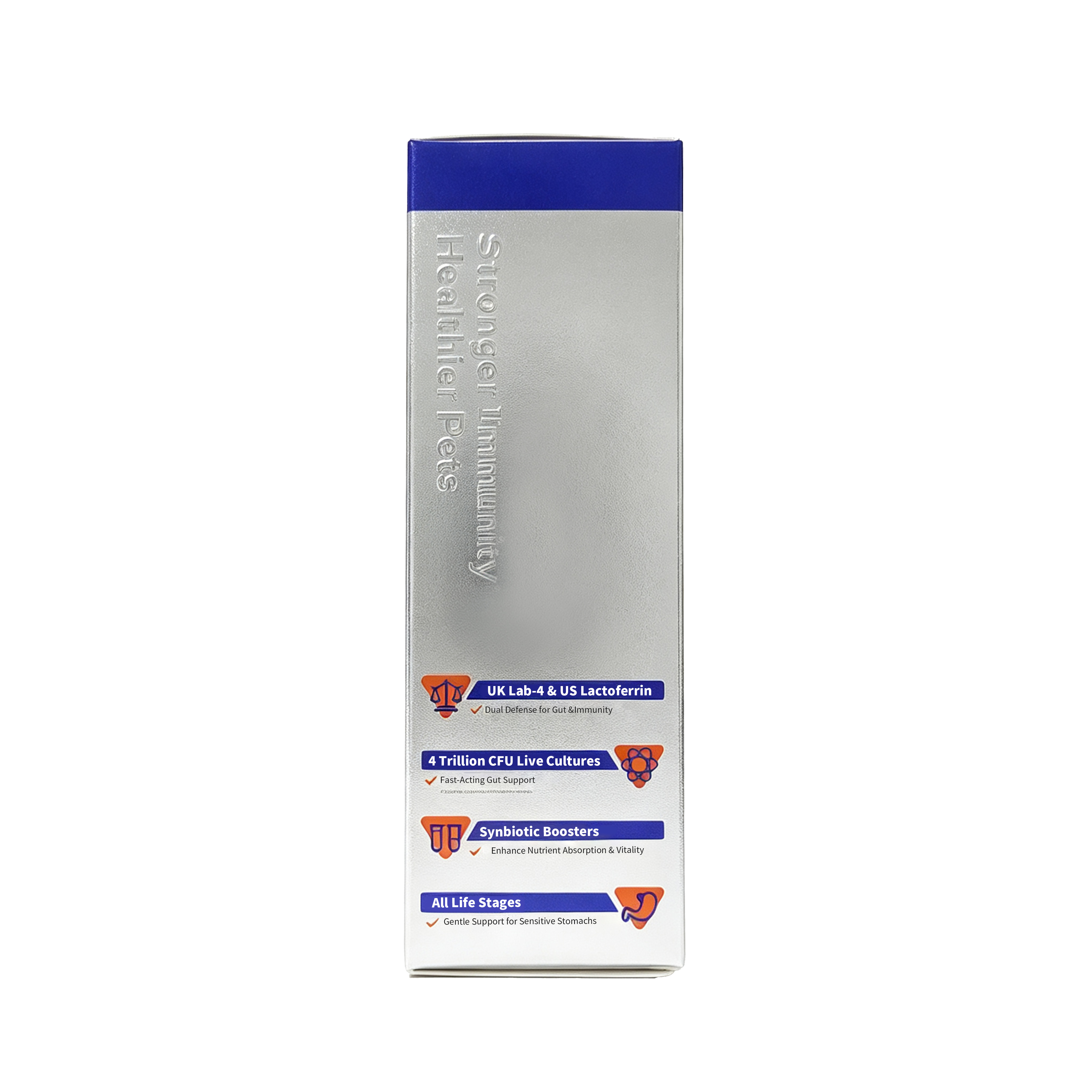 LAB-4 GUT+ Daily Probiotics for Dogs & Cats — Supports Digestive Health, Gut Flora Balance & Immune Function with 4 Trillion CFU