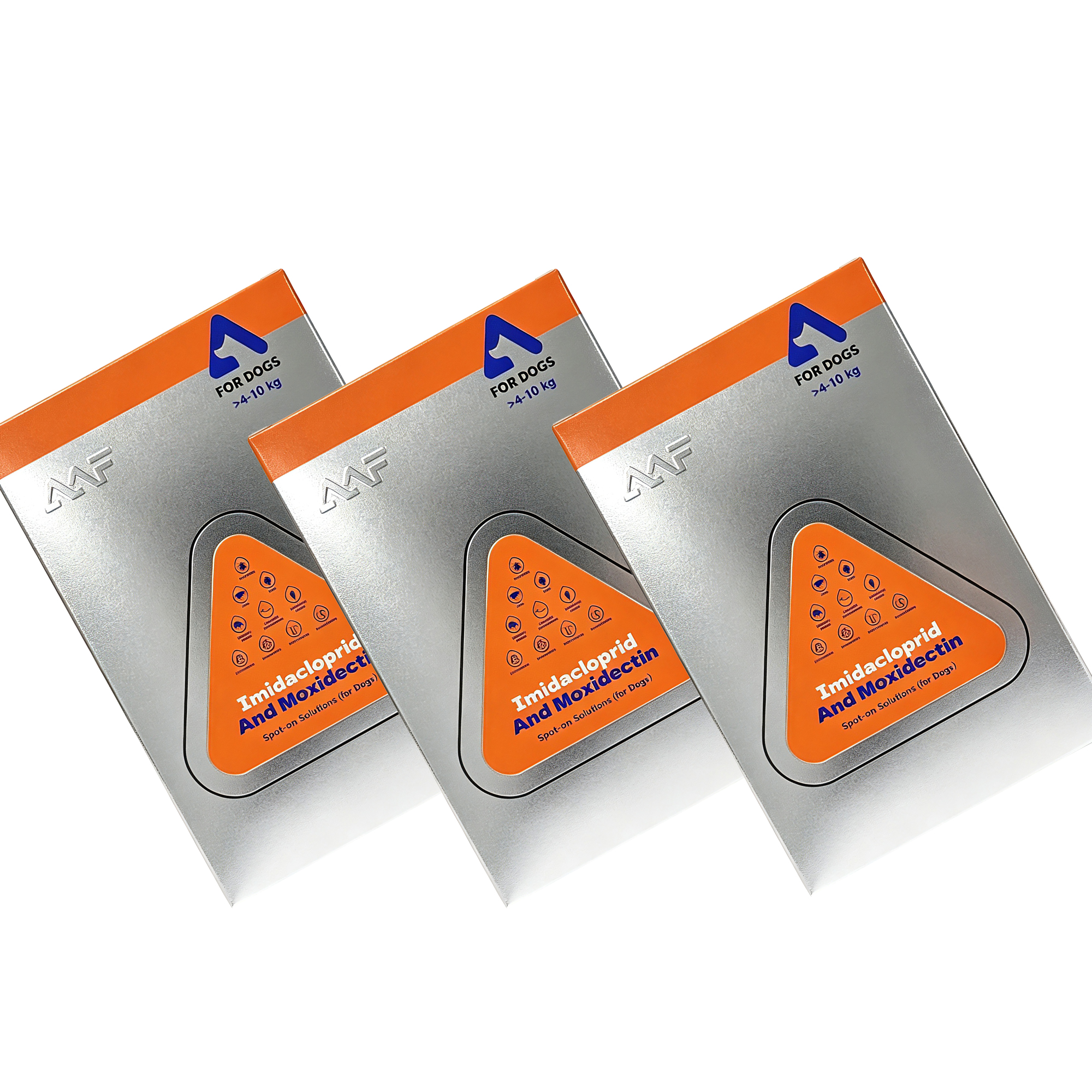 Imidacloprid & Moxidectin Spot-on Solution for Dogs — Broad-Spectrum Protection Against Fleas, Parasites, Ear Mites & Heartworm