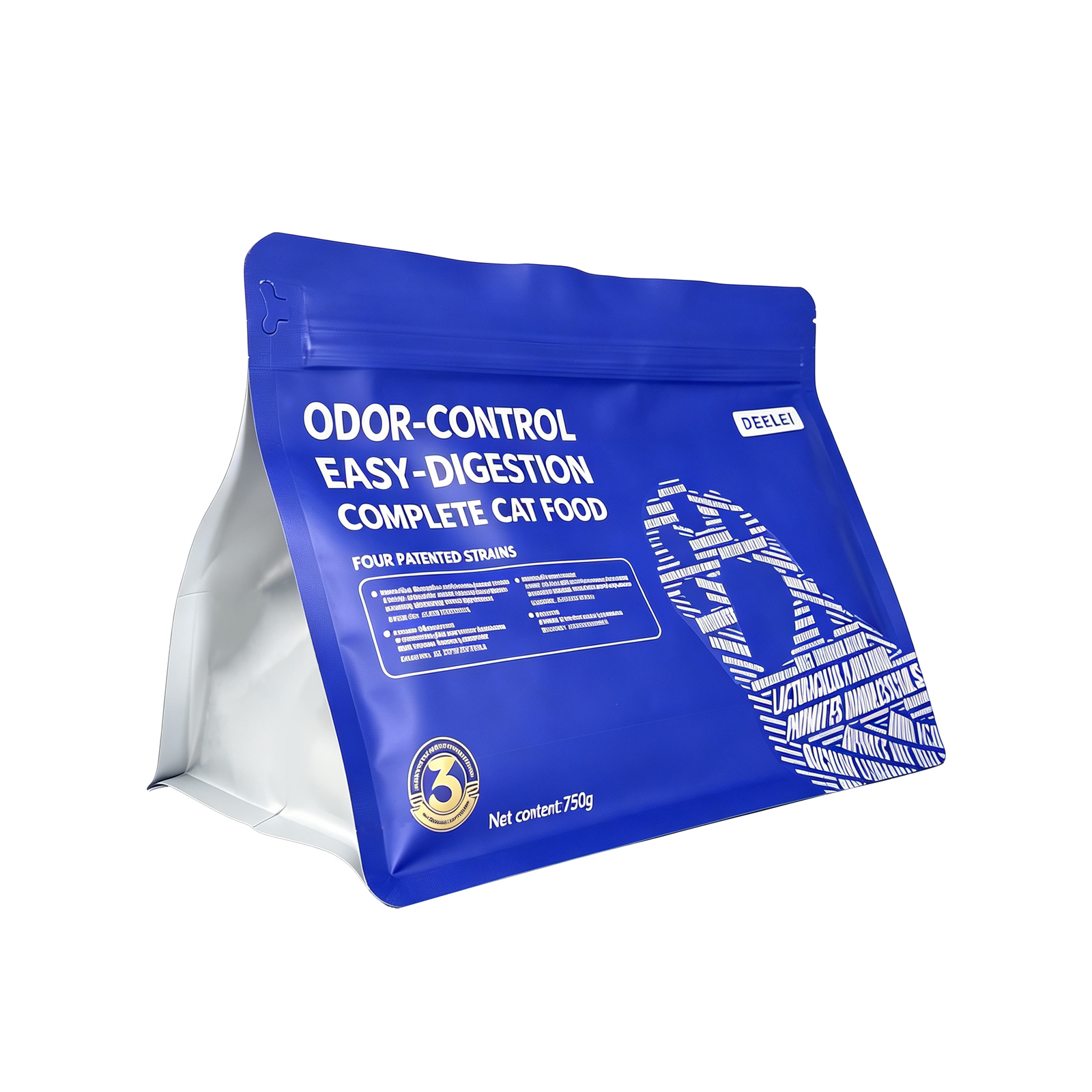 Cat Food + Hairball Paste Bundle – Hairball & Coat Support, 750g + 120g
