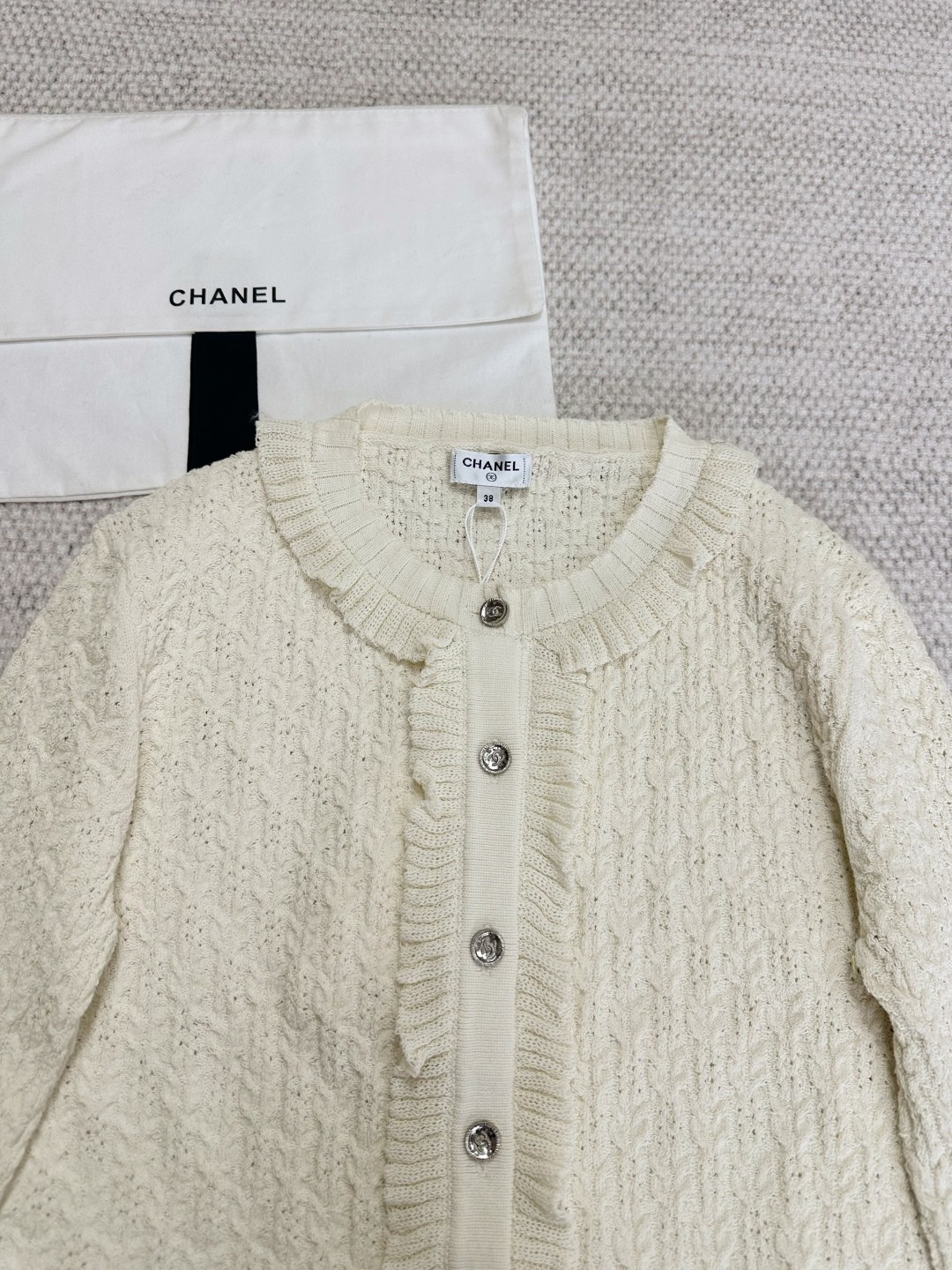 CHNEL Lace Cardigan