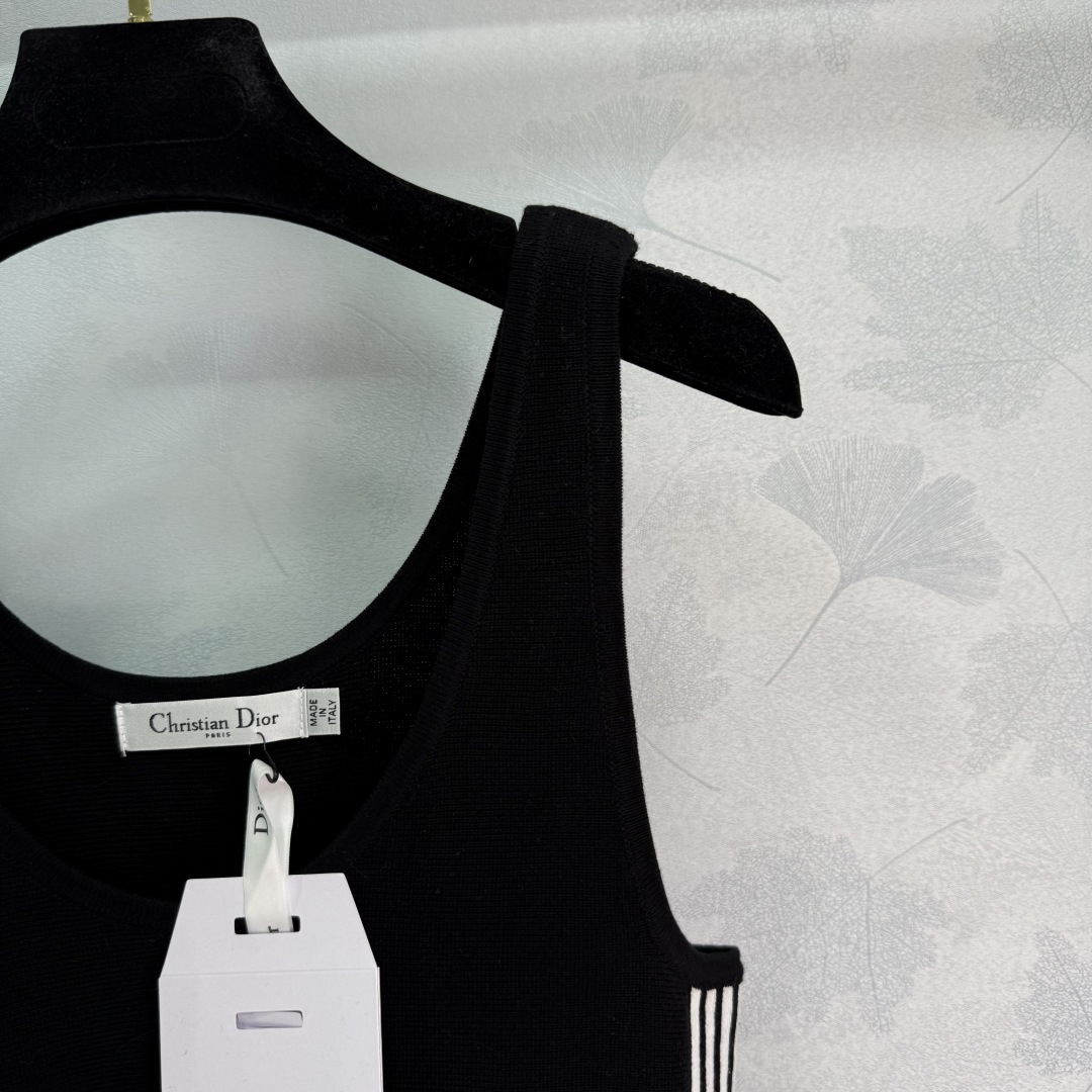 DIO25SS Halter Tank Dress