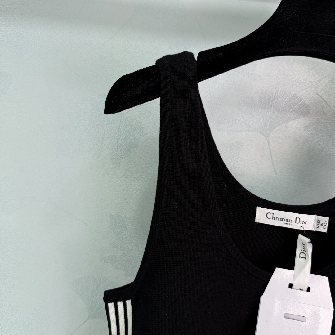DIO25SS Halter Tank Dress