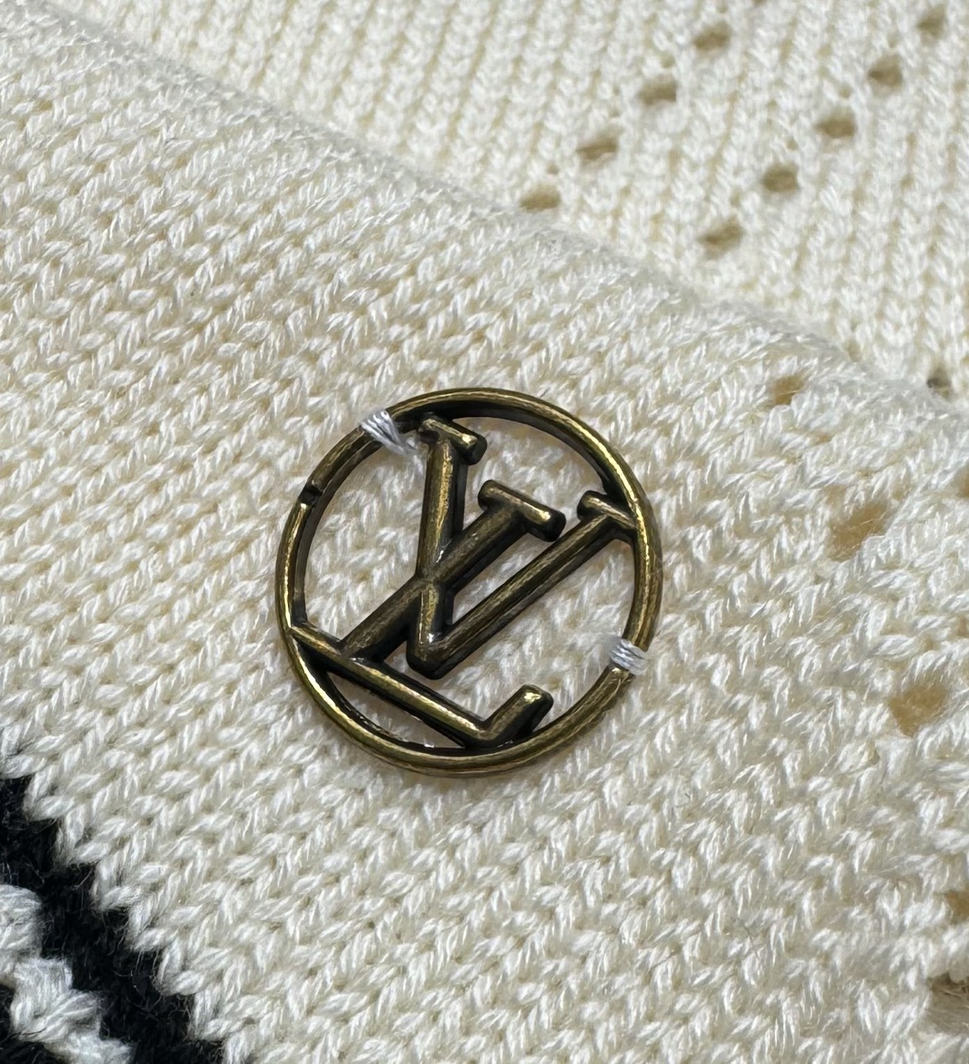Louis vuit25SS round neck knit short sleeve