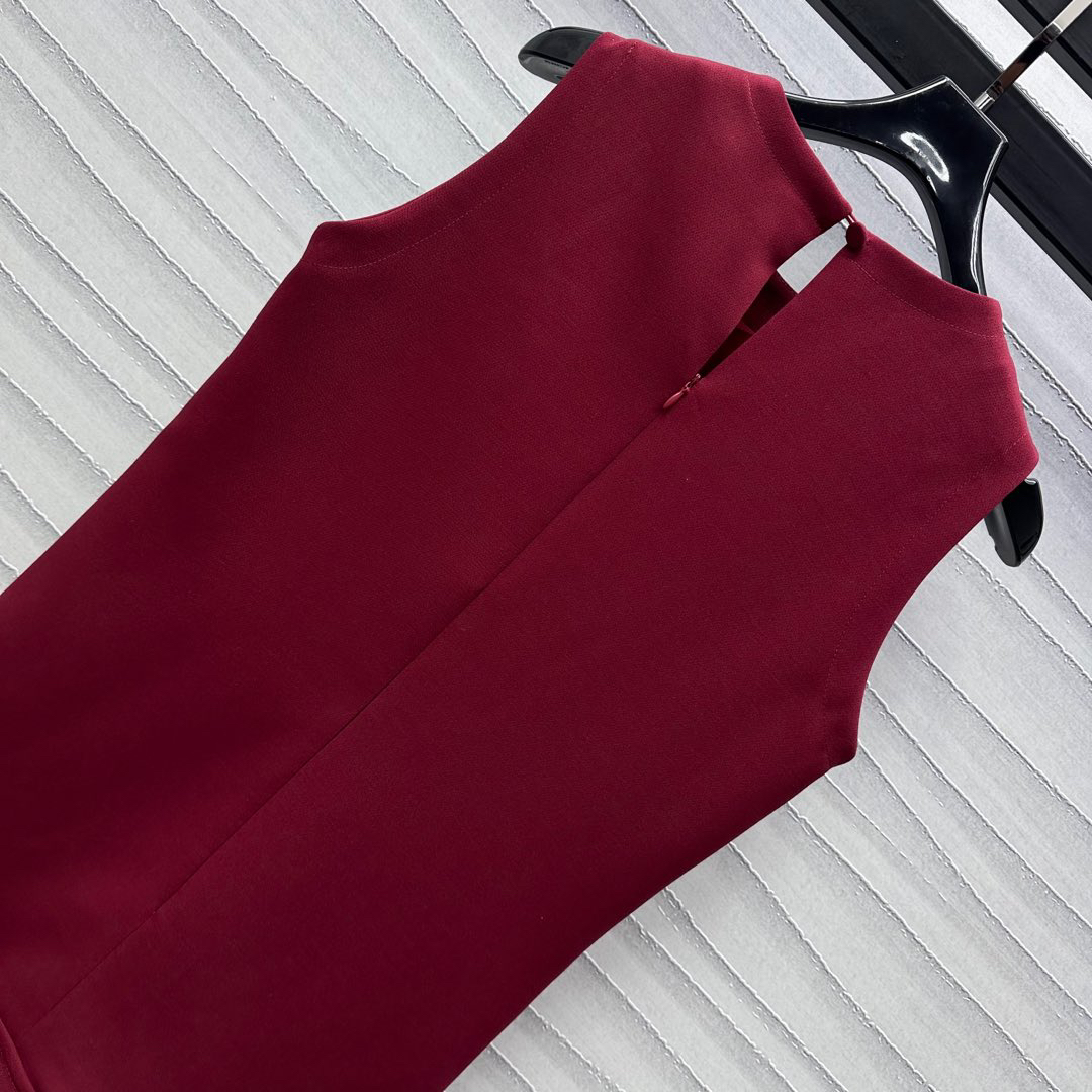 Gucc25SS Ruffle Tank Dress