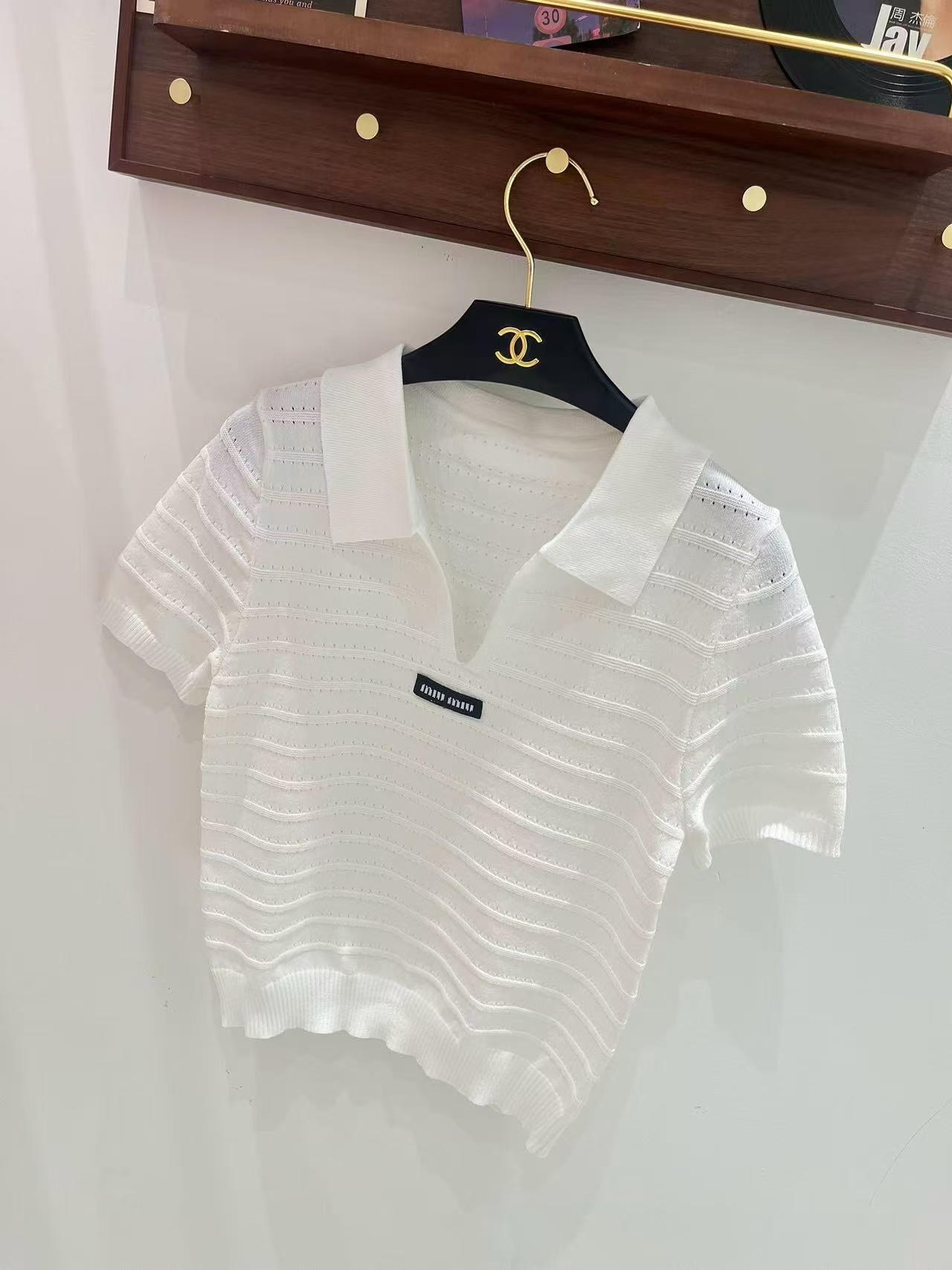 MIU - Inspired Knit Polo Shirts for Women | Soft