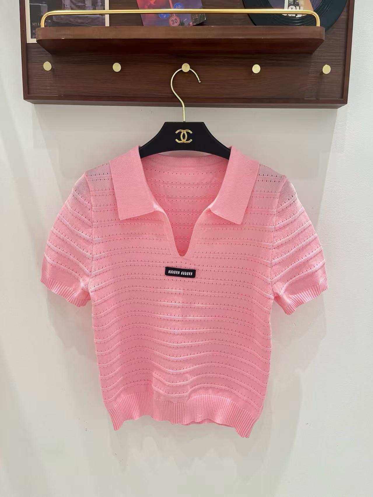 MIU - Inspired Knit Polo Shirts for Women | Soft