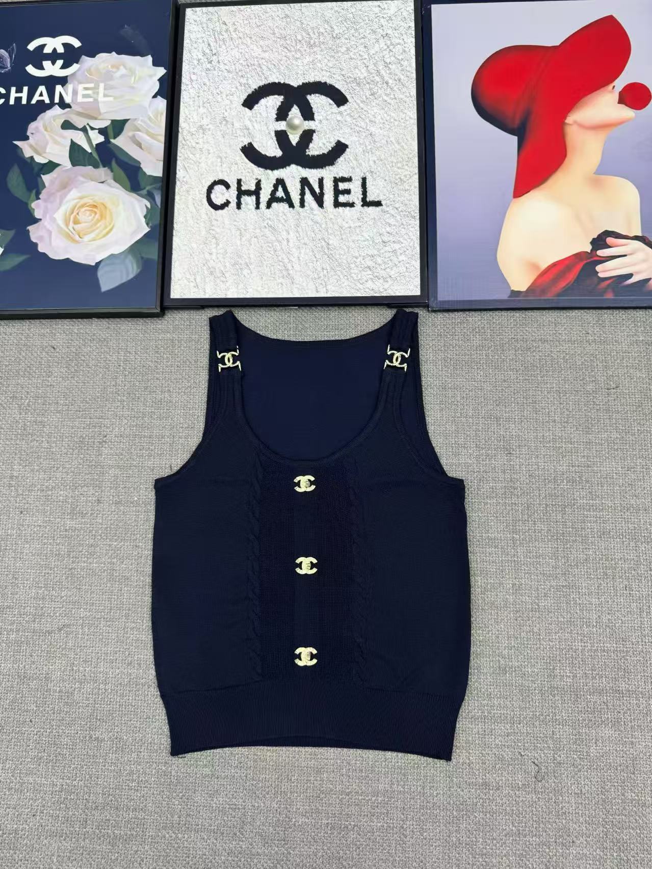 CC Metal-CC Knit Tank Top