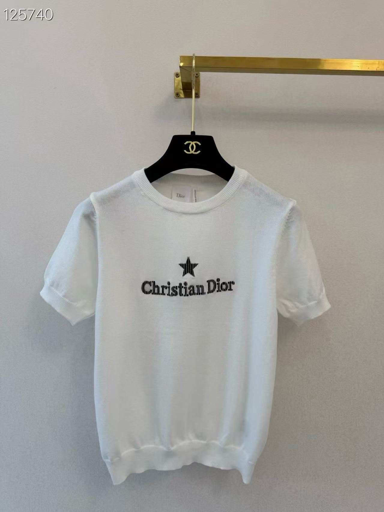 DD Star Logo Short Sleeve Knit T-shirt