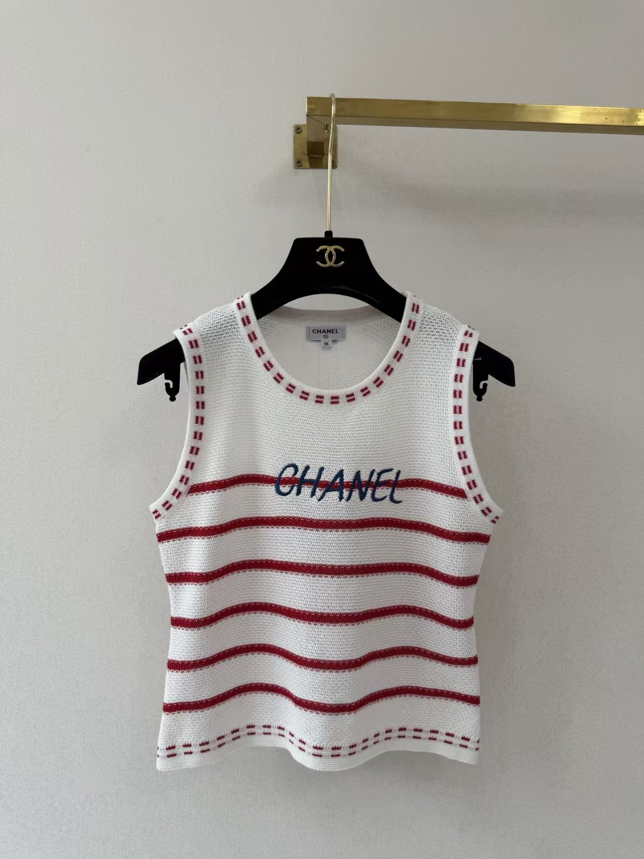 CC 2026 New Ribbed Knit Vest