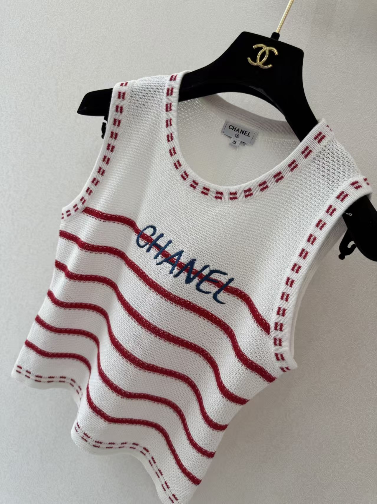 CC 2026 New Ribbed Knit Vest