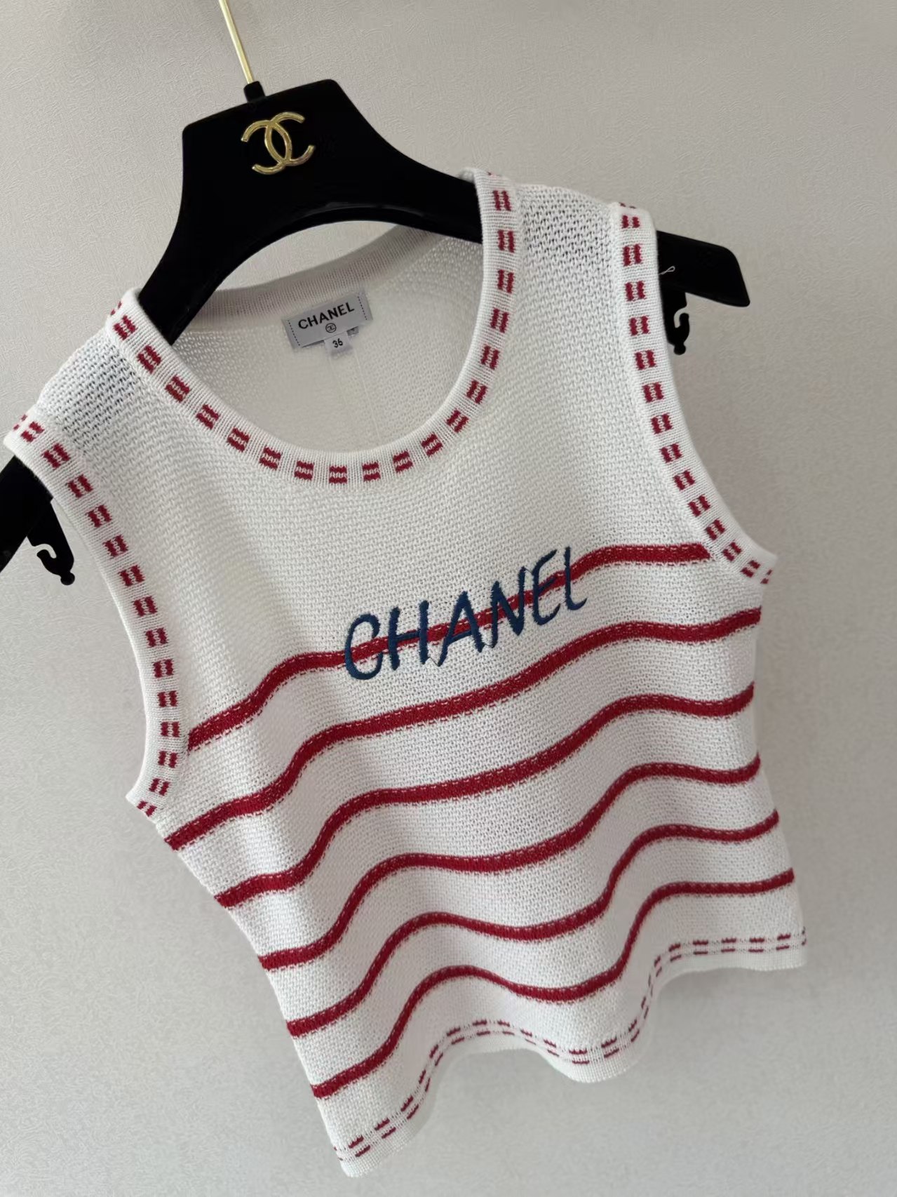 CC 2026 New Ribbed Knit Vest