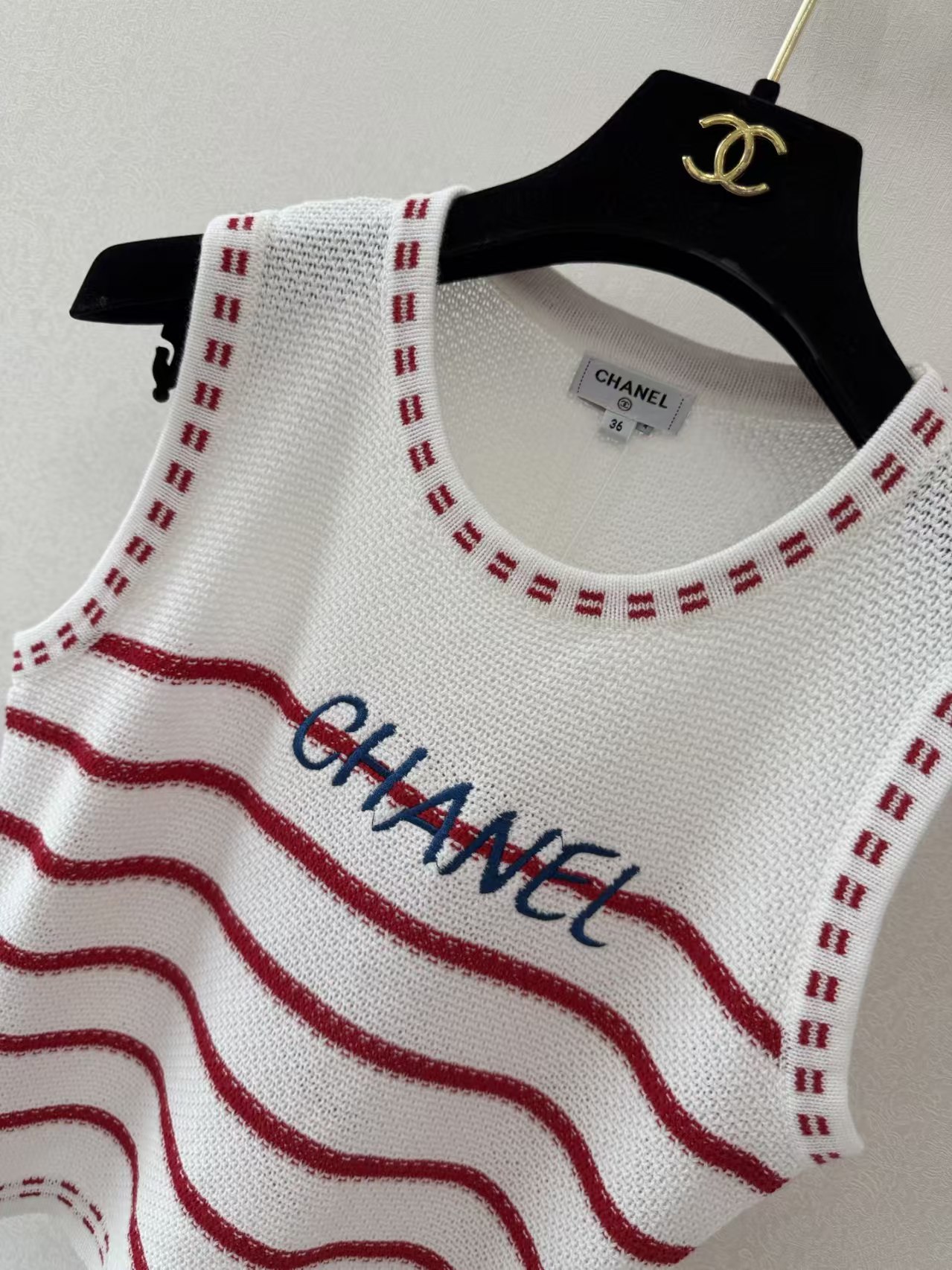 CC 2026 New Ribbed Knit Vest