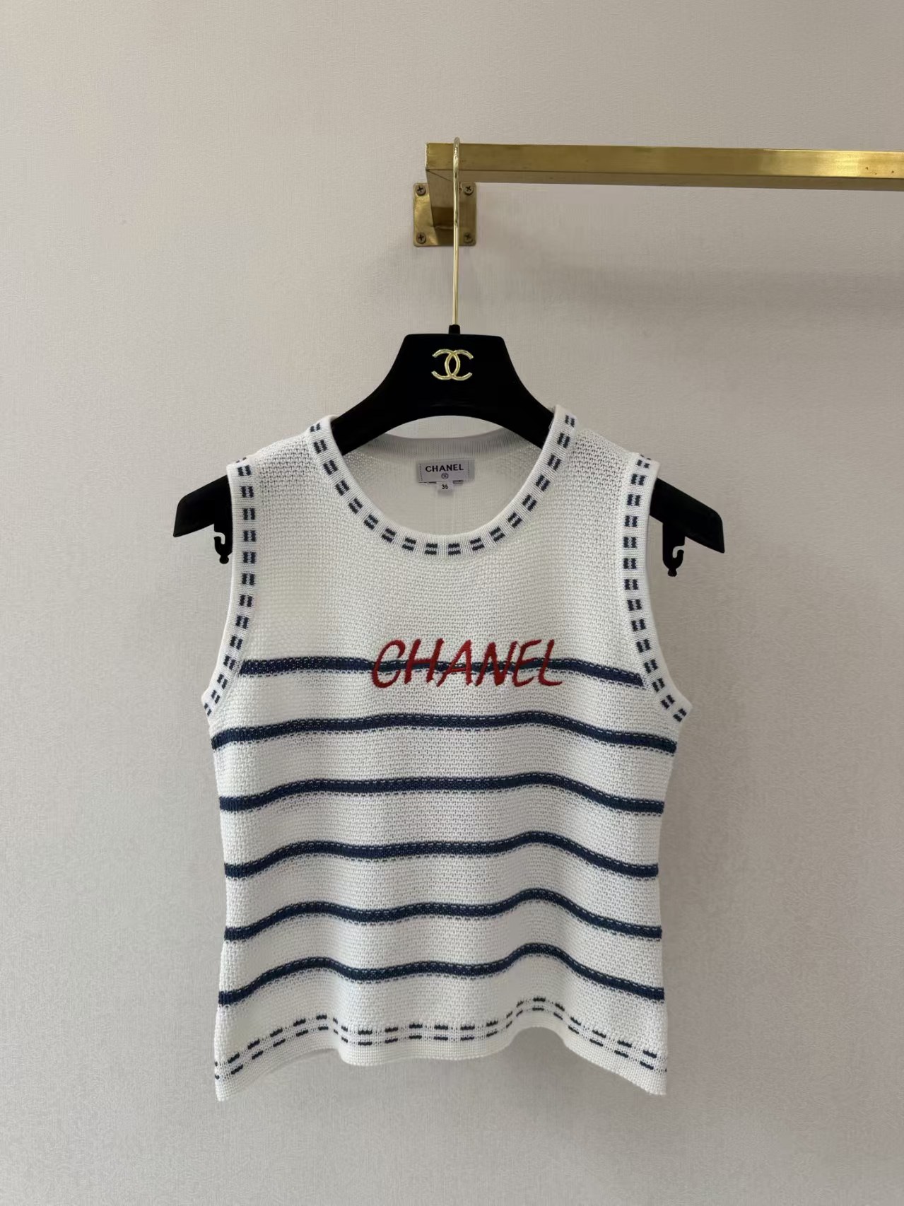 CC 2026 New Ribbed Knit Vest