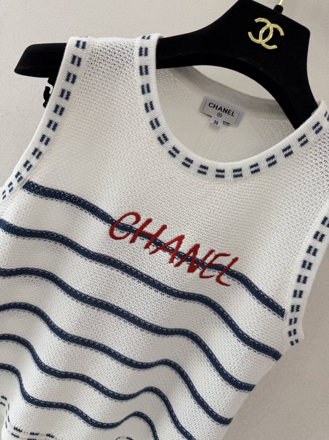 CC 2026 New Ribbed Knit Vest