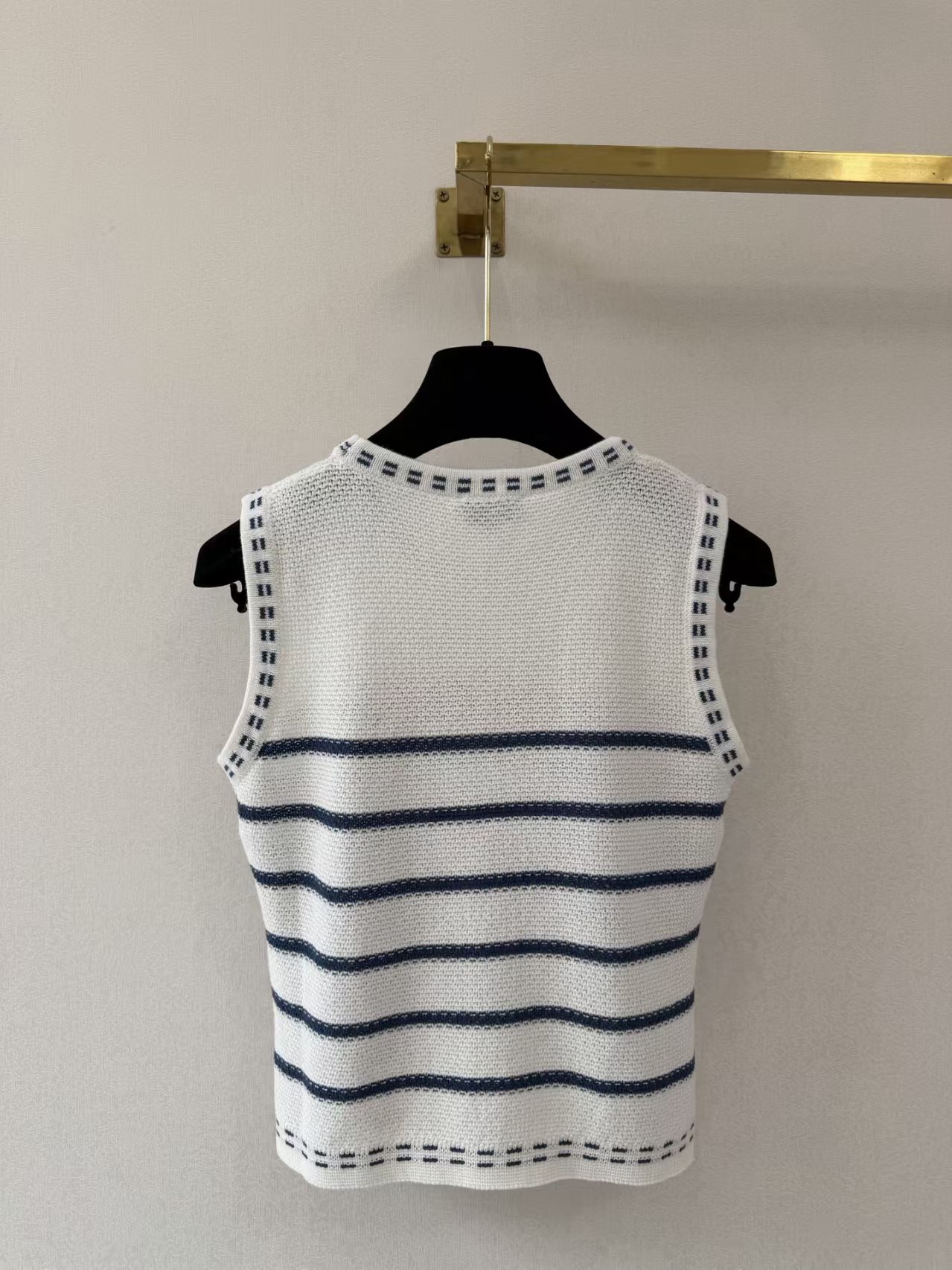CC 2026 New Ribbed Knit Vest