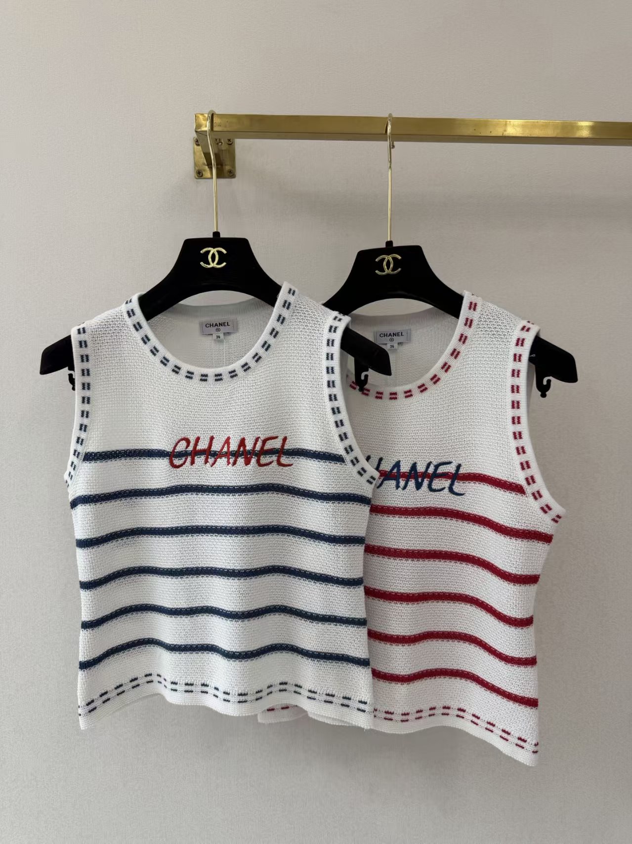 CC 2026 New Ribbed Knit Vest