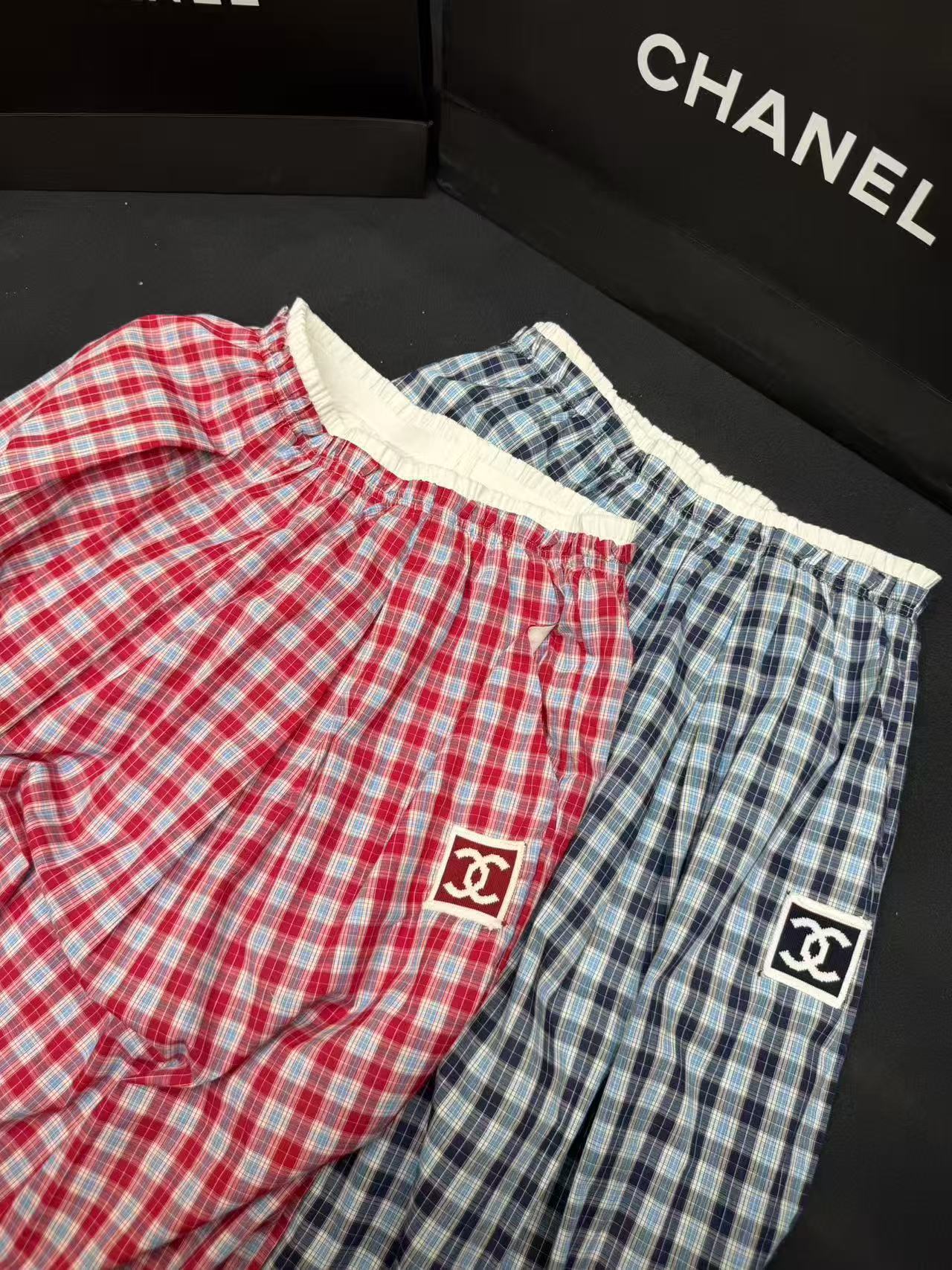 Cha Vintage Plaid Pants