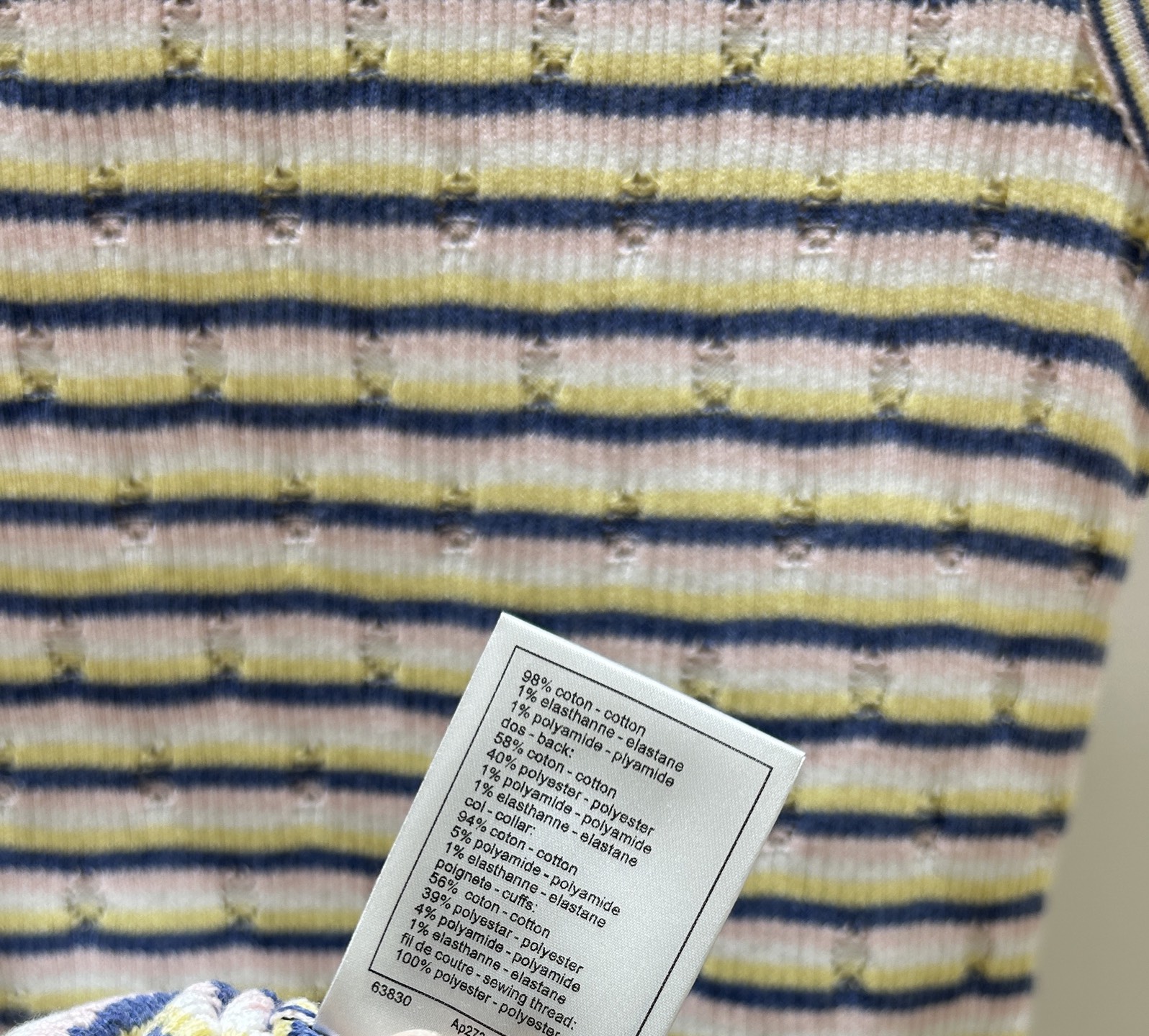Cha classic stripedknitted dress