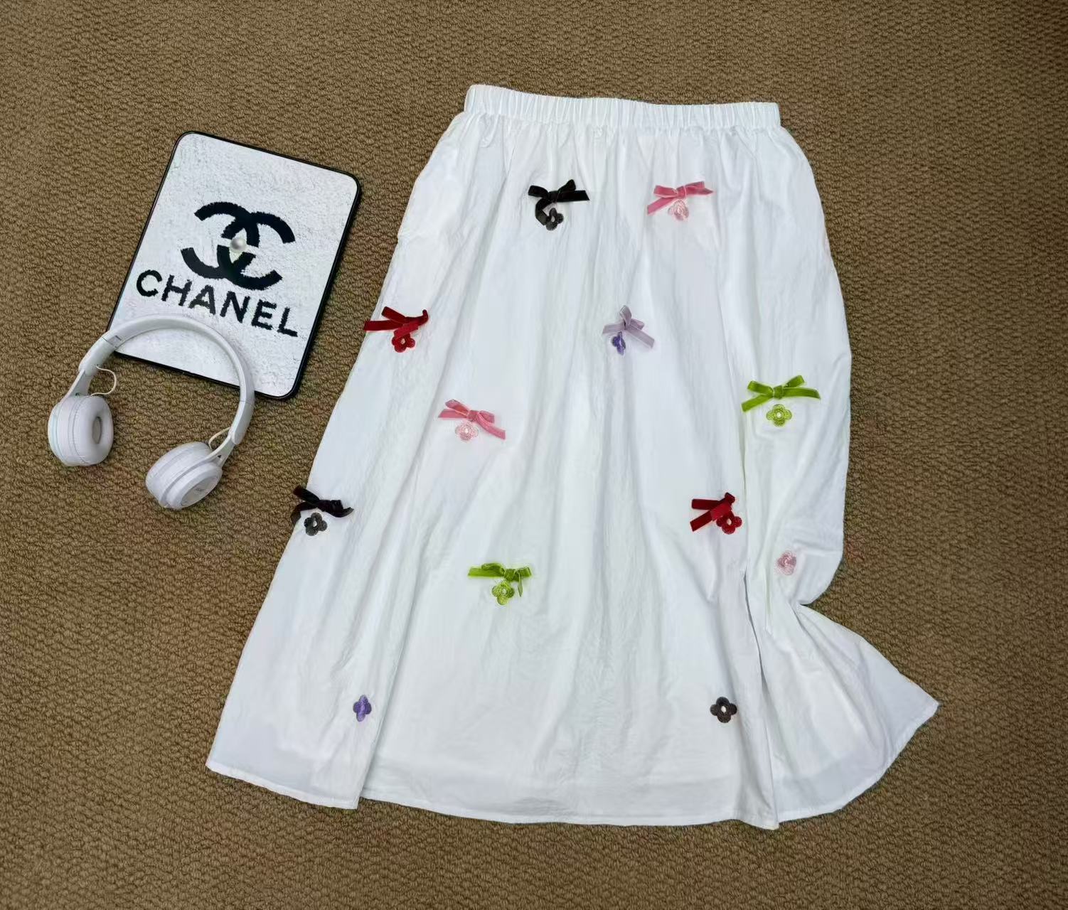 Cha new midi skirt