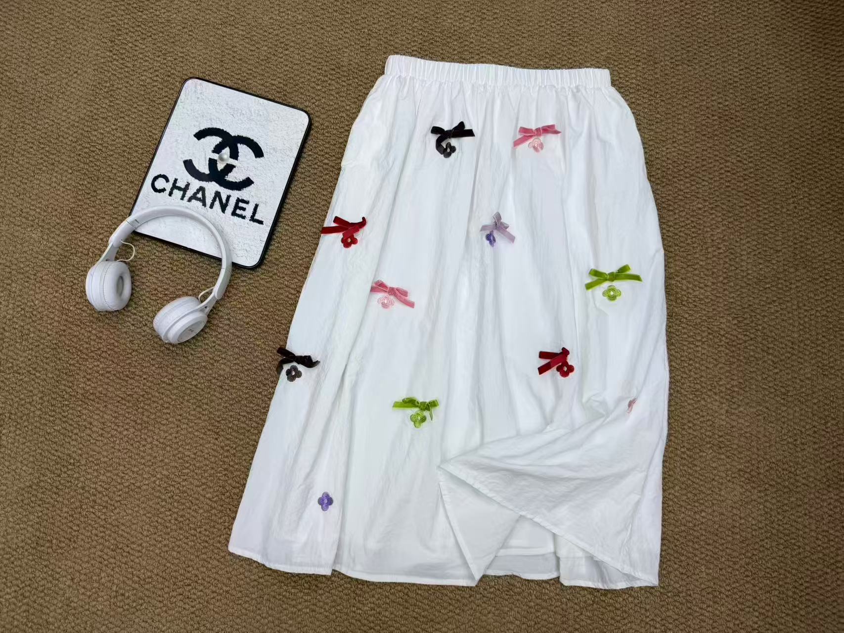 Cha new midi skirt