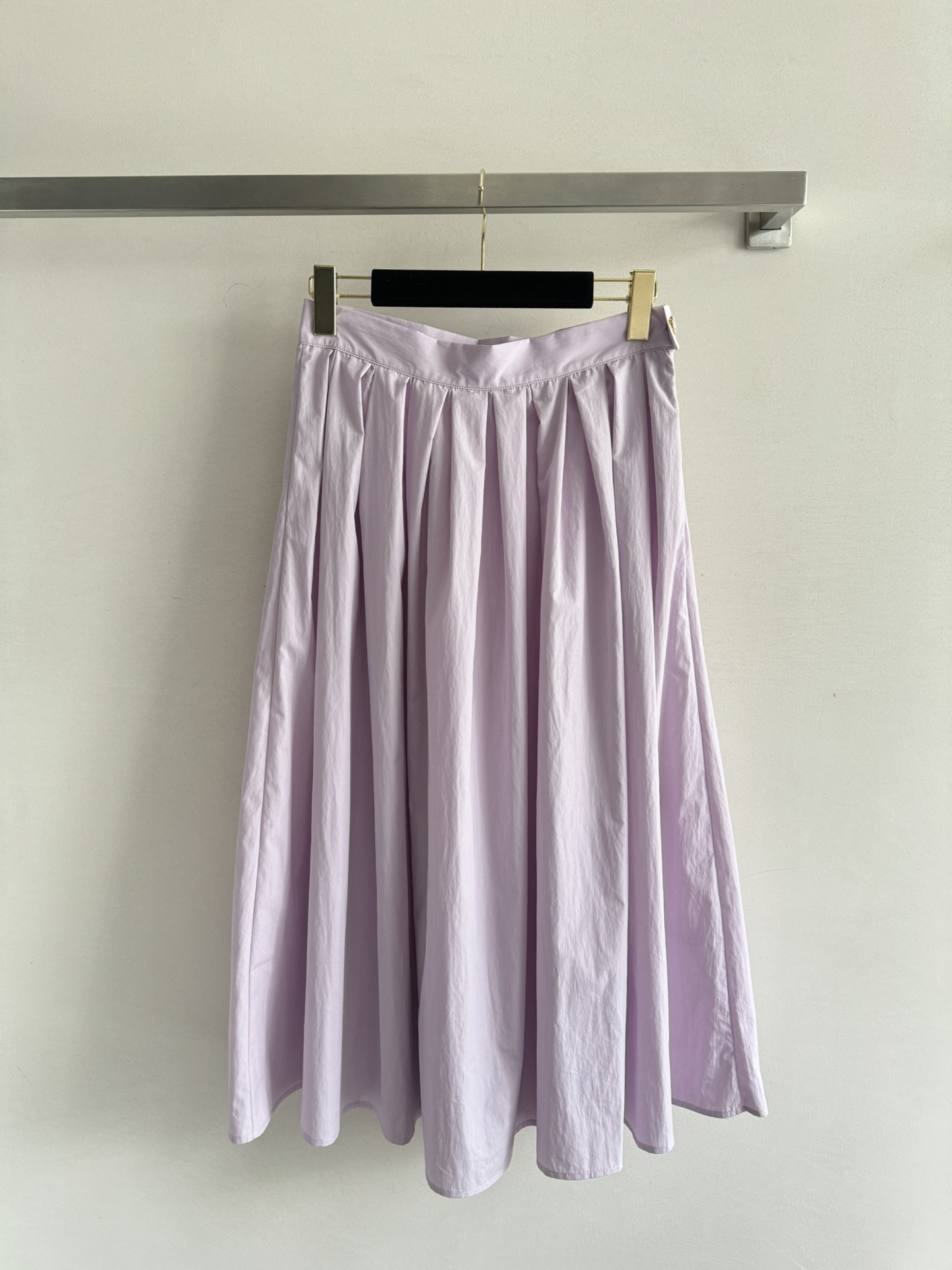 Cha New Bowknot LOGO Pleated Skirt