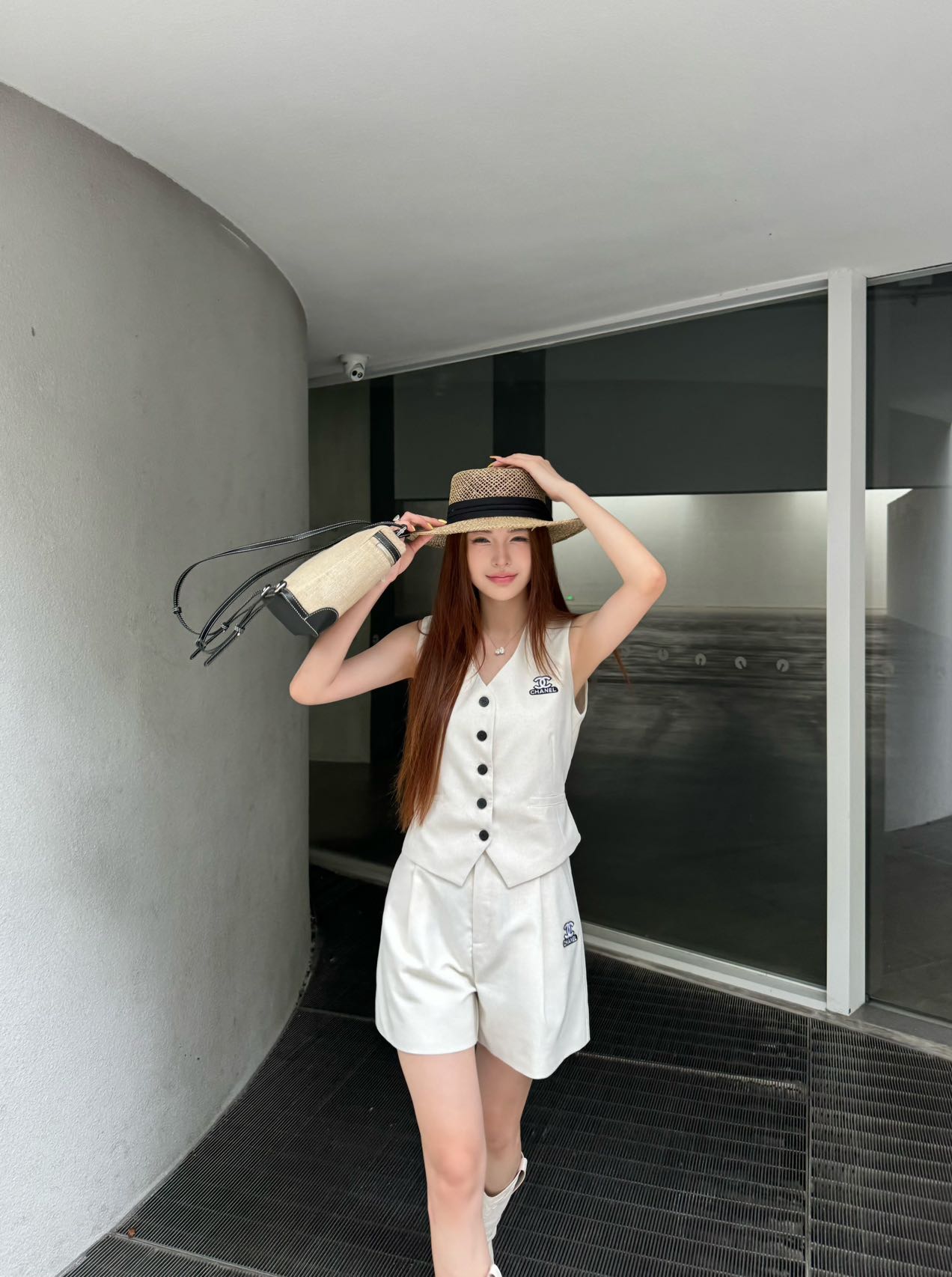Cha vest suit set