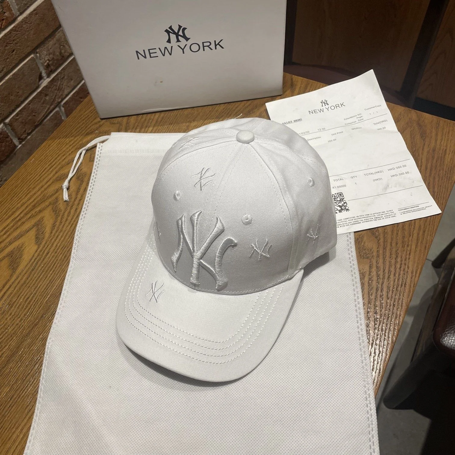 M Series New Fashionable All-match Embroidered Baseball Cap